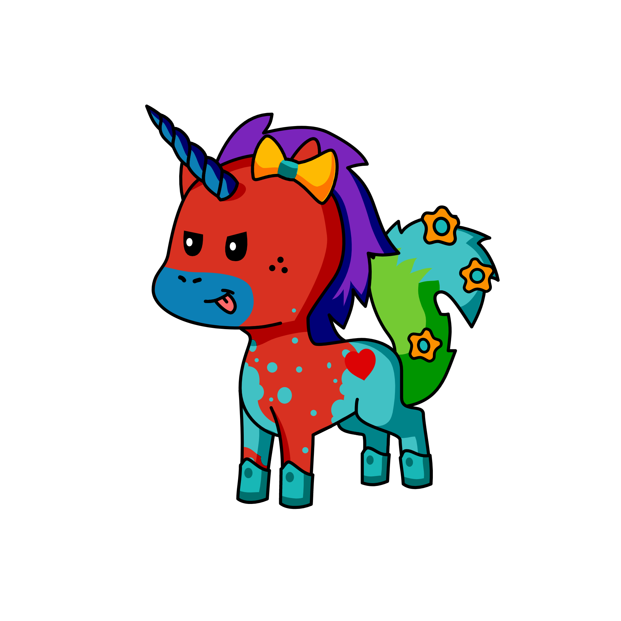 fgrhfrghfrrhb, the unicorn