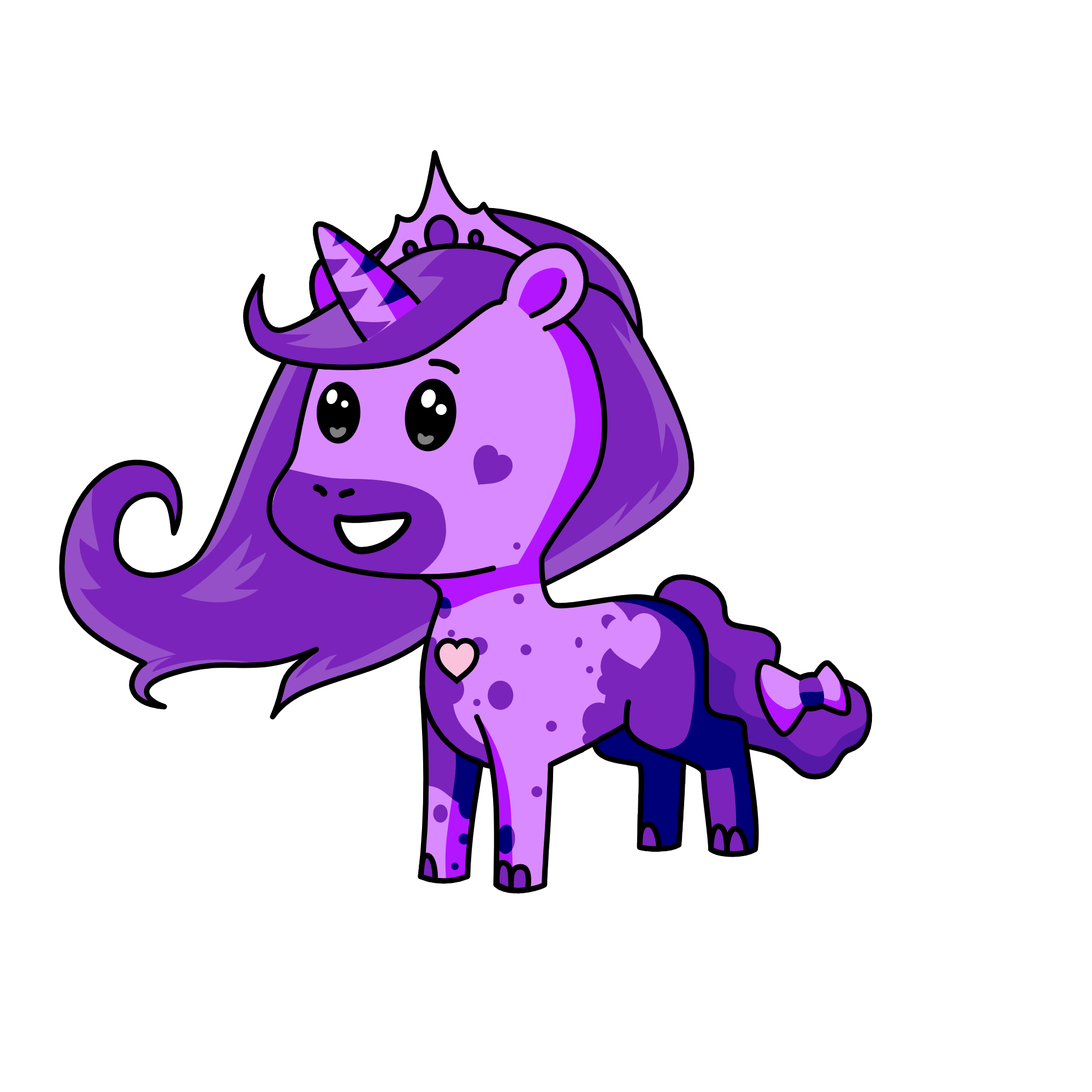 princess, the unicorn