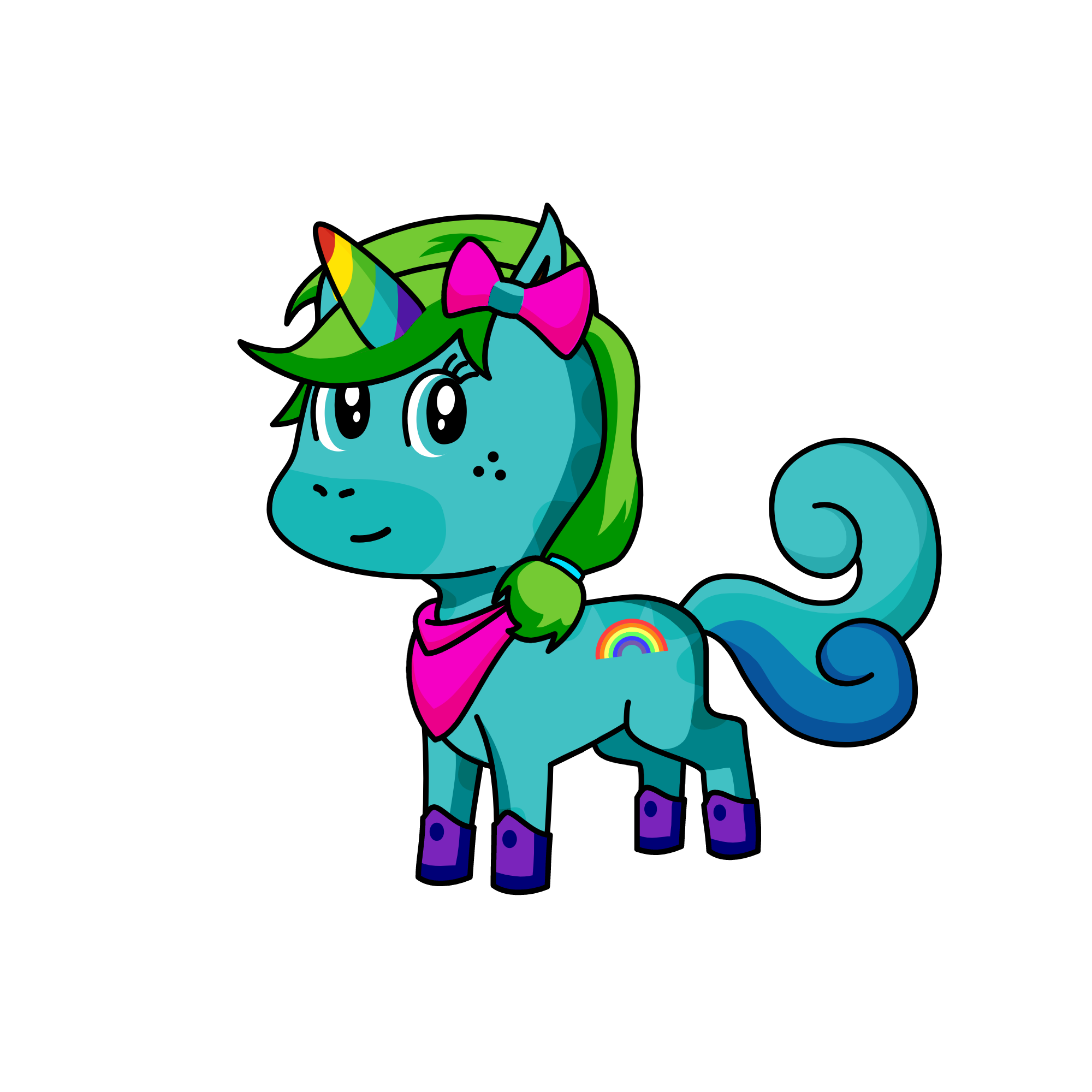 Sticharia, the unicorn