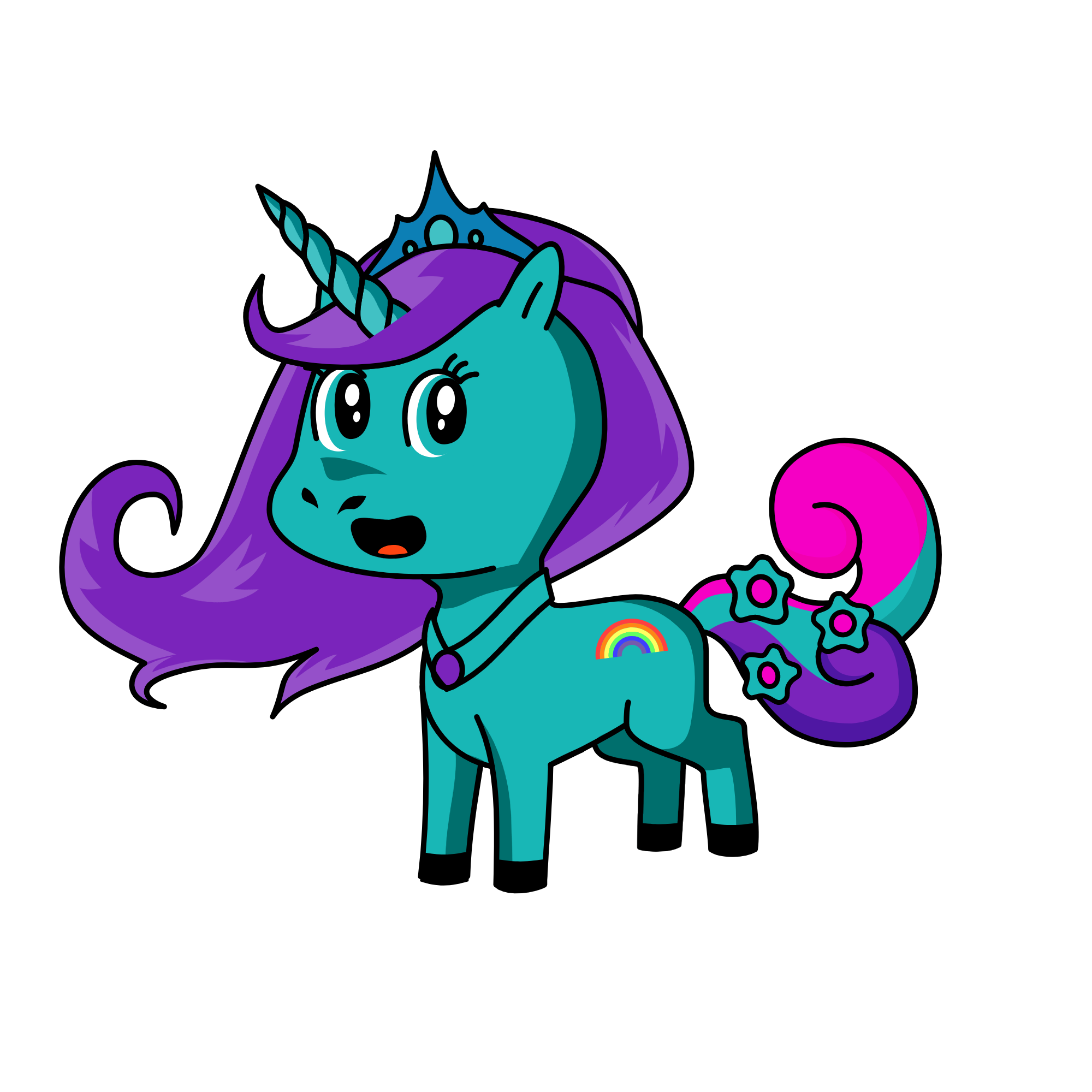 Angel, the unicorn