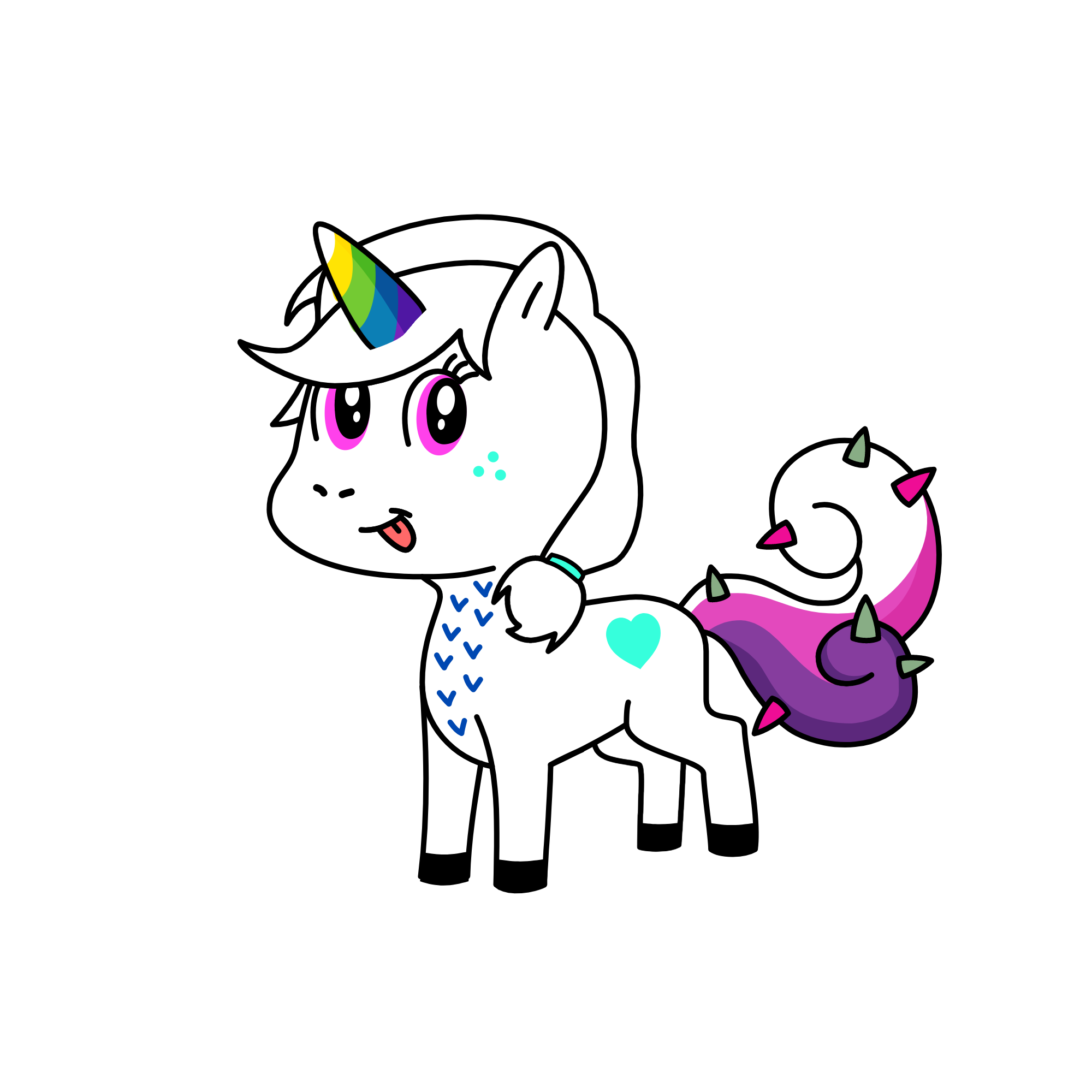 niece, the unicorn