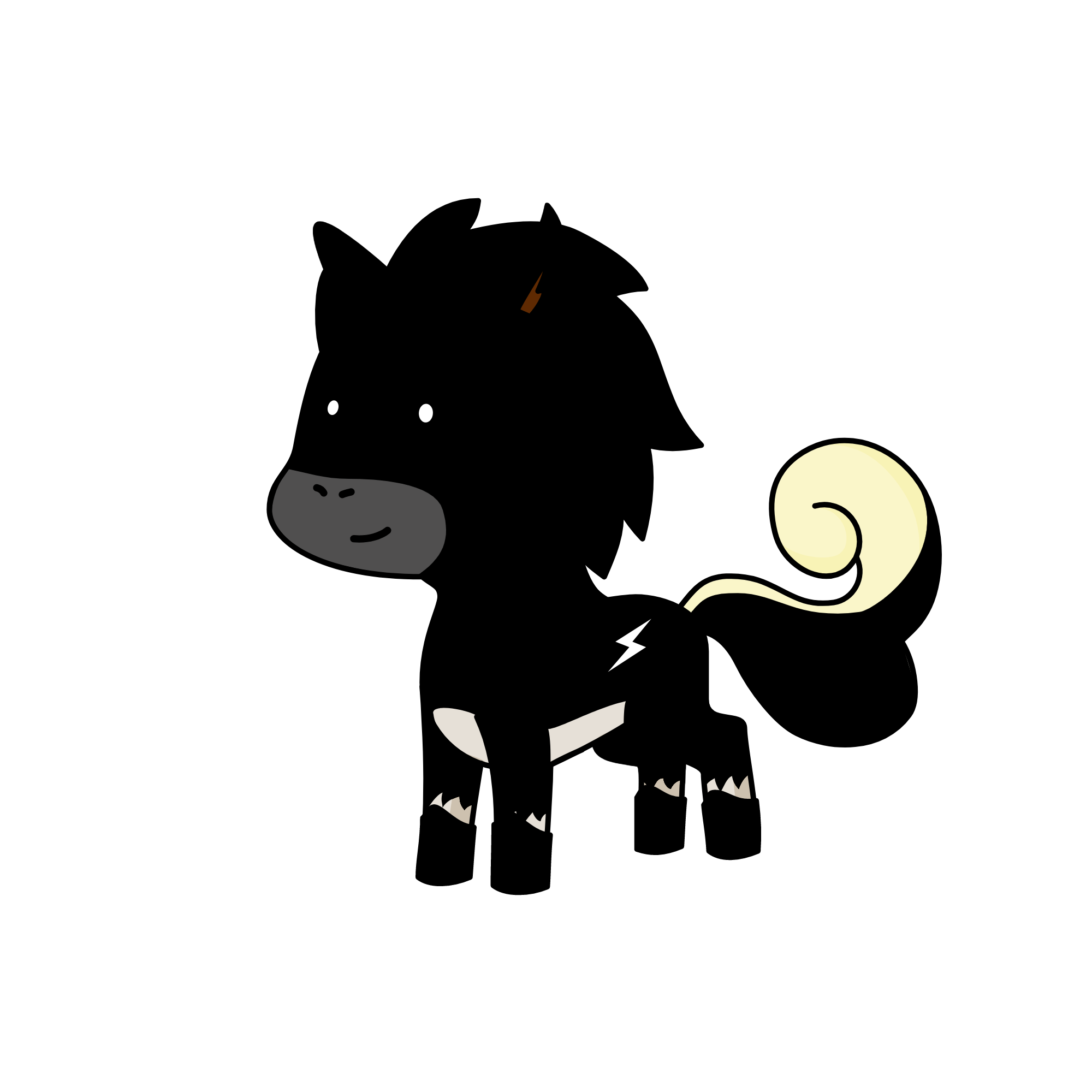 light, the unicorn