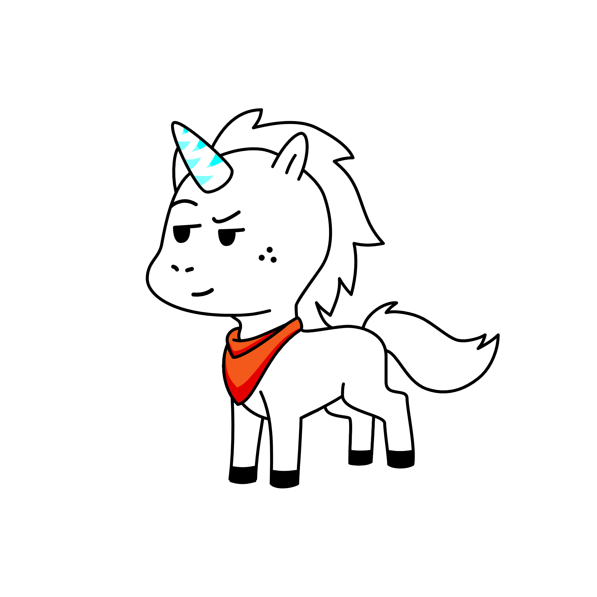 Snowflake, the unicorn