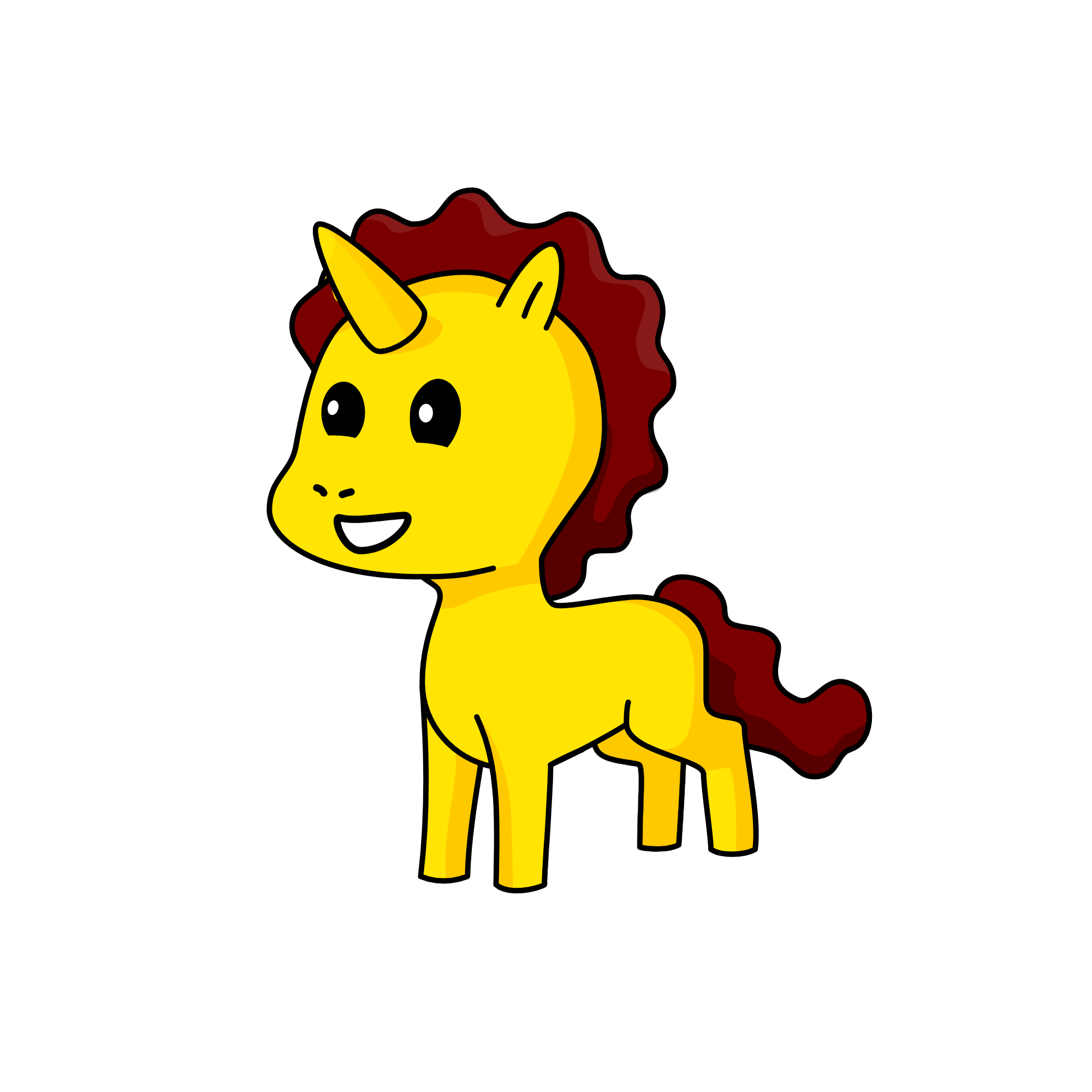 cheese sandwich with the horn , the unicorn