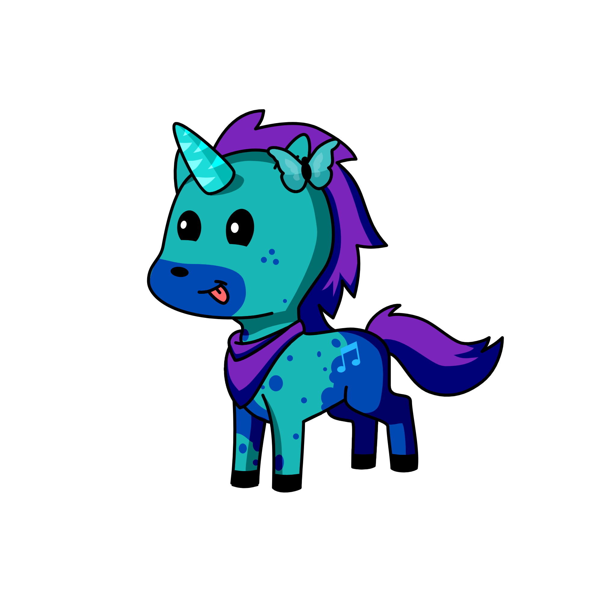 Midnight Song, the unicorn