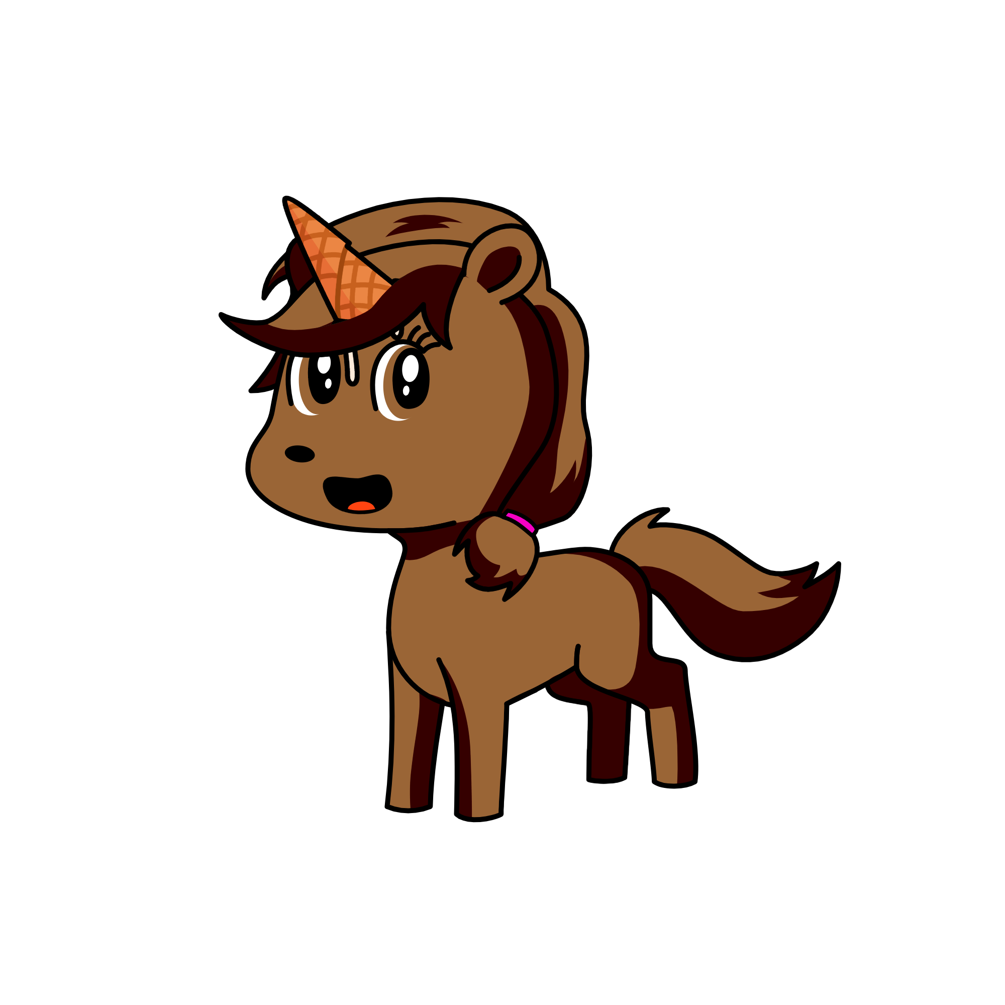 chocolate, the unicorn