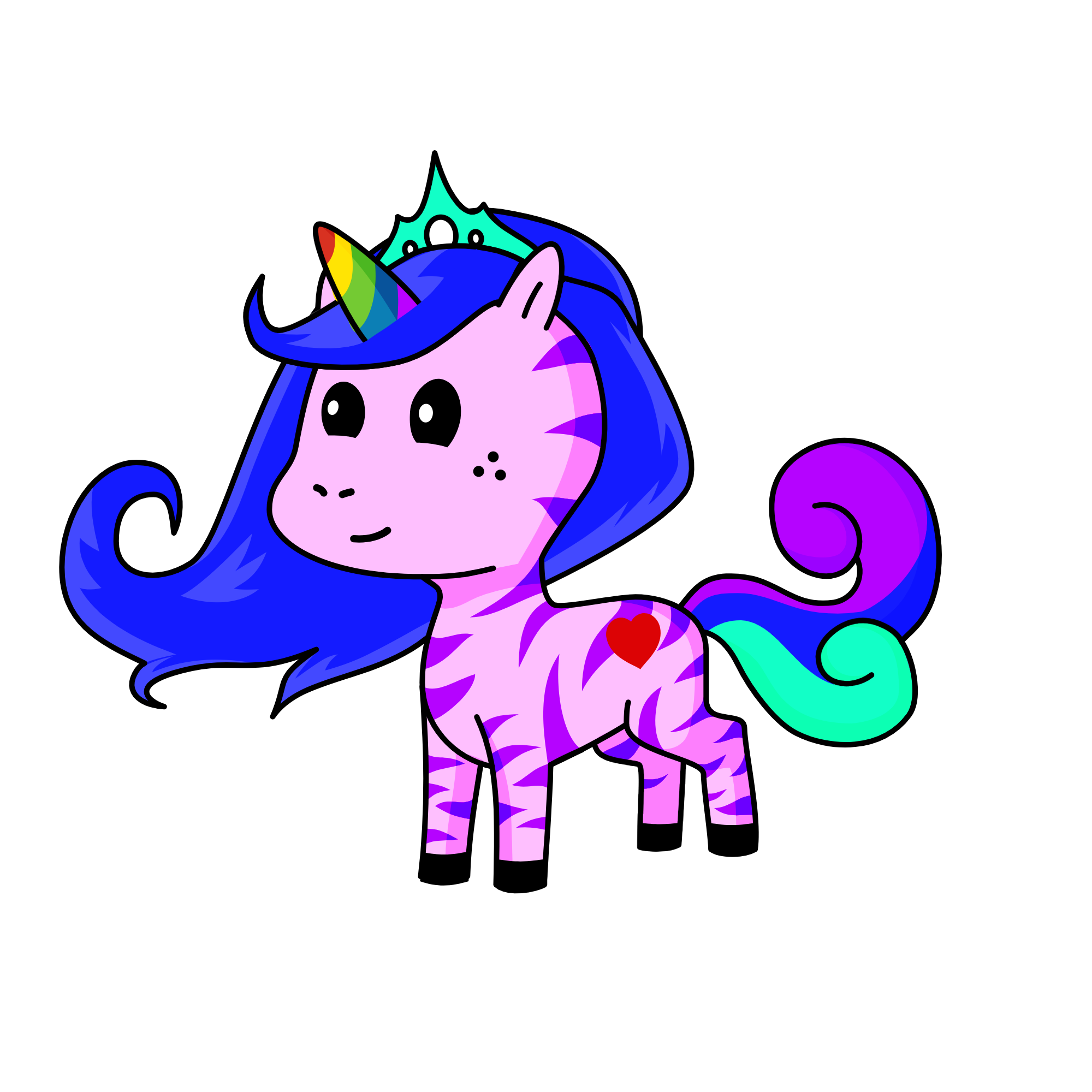 BellaLuna, the unicorn