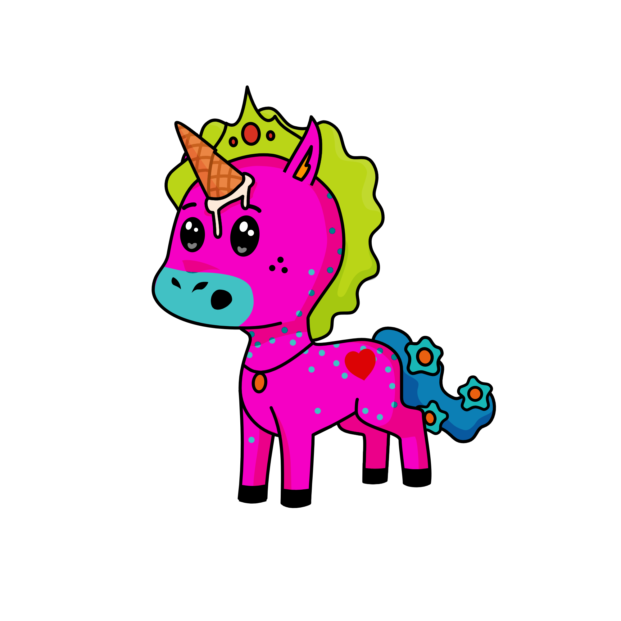 .., the unicorn