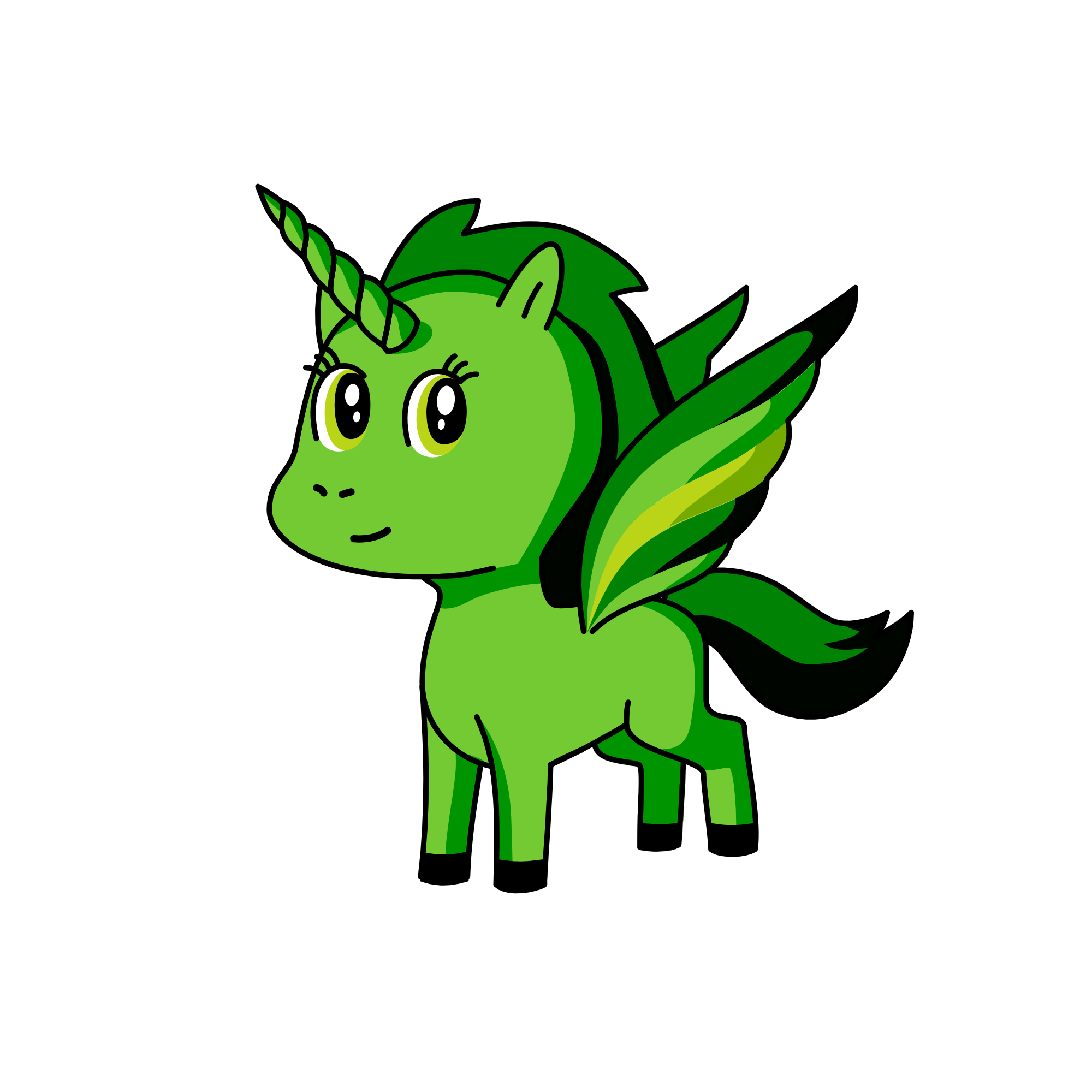 Legend 3 nature, the unicorn