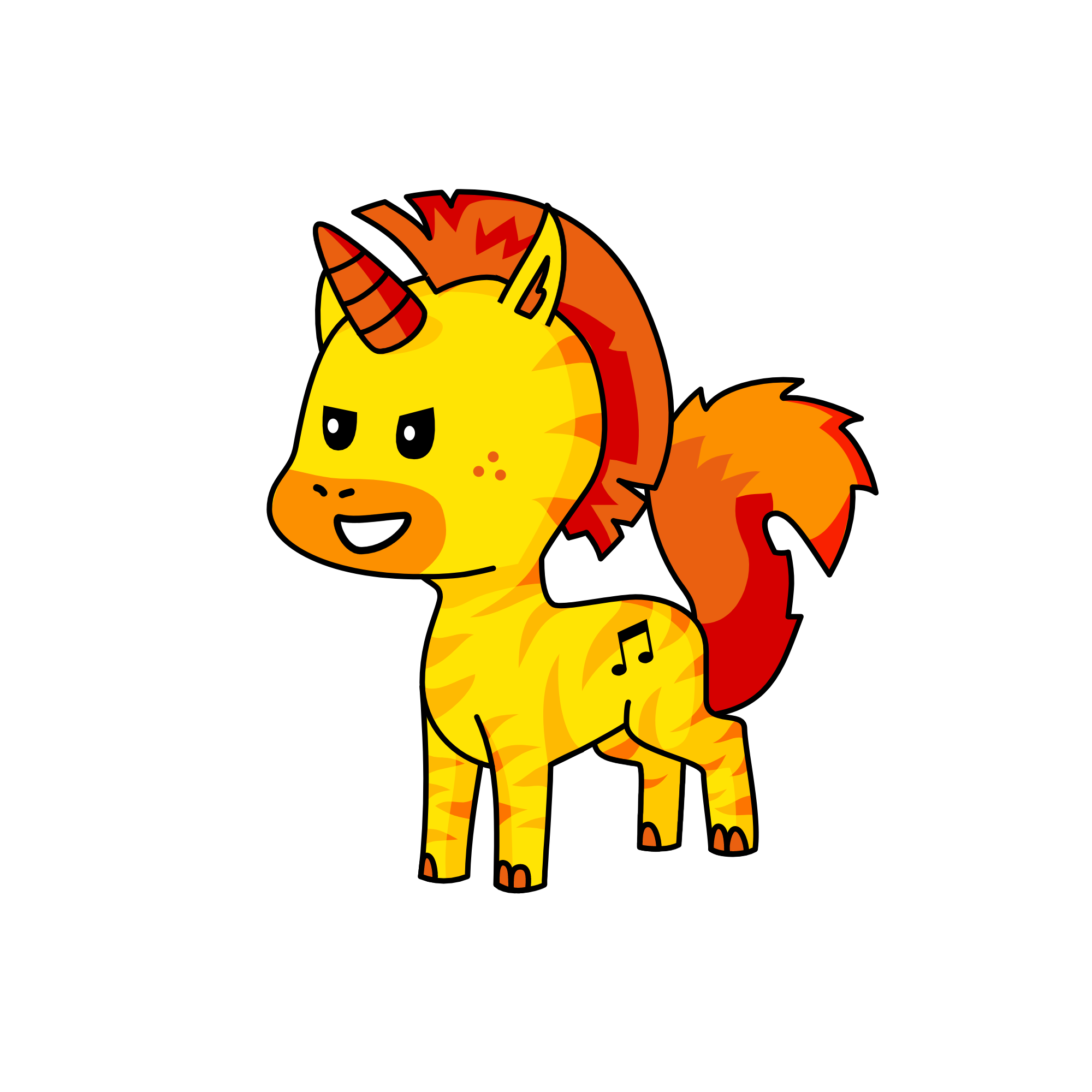 Uni13, the unicorn