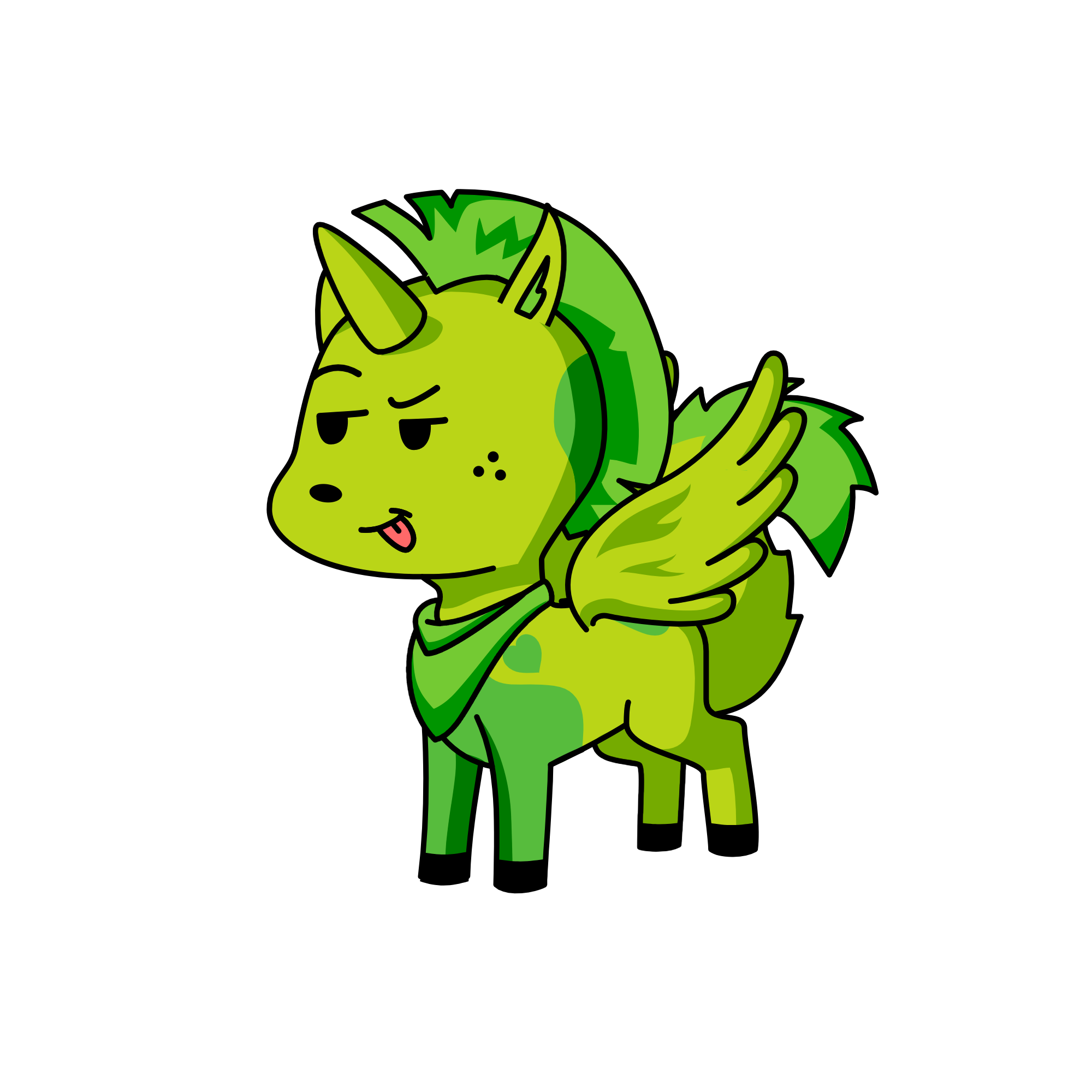 tree, the unicorn