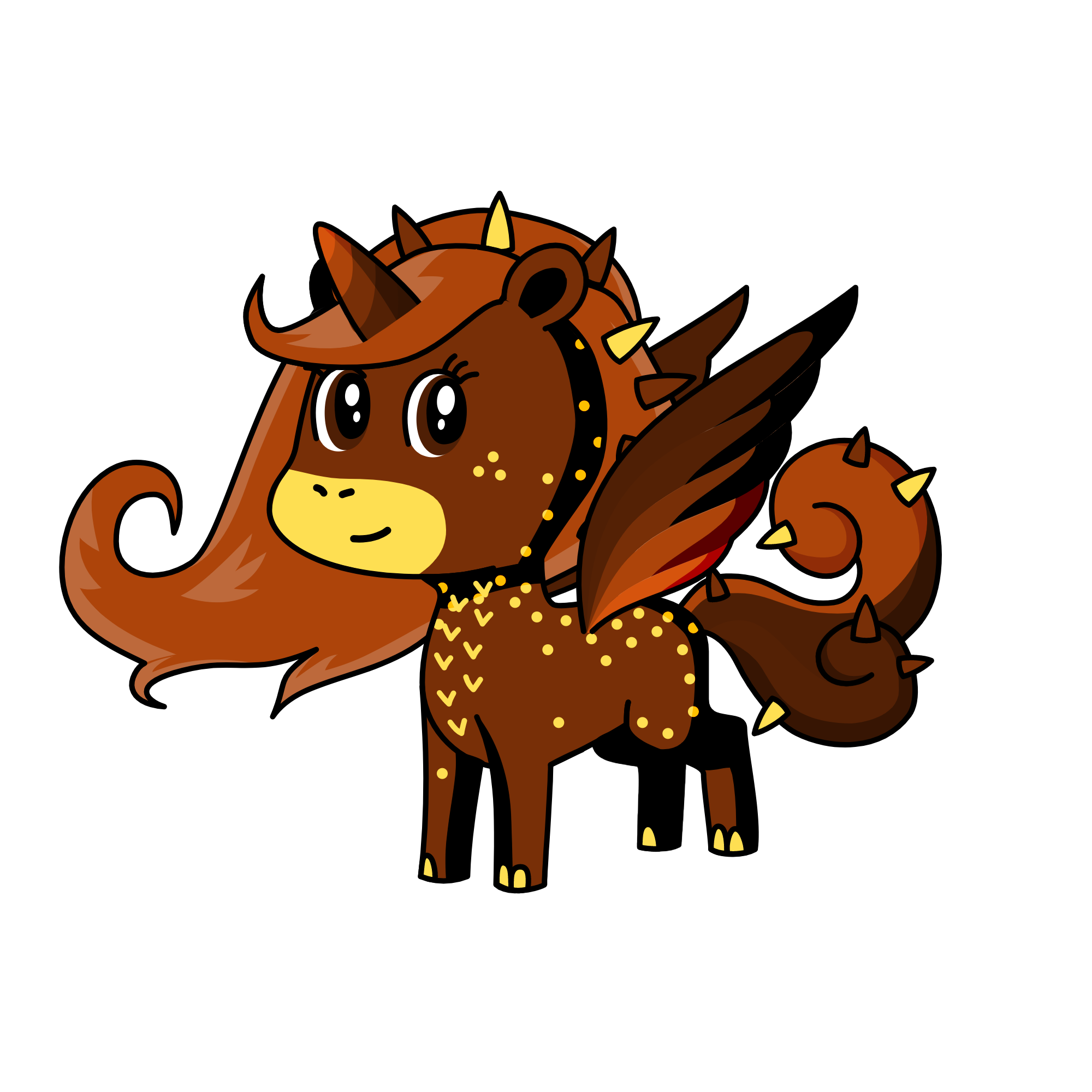 Chocolate, the unicorn