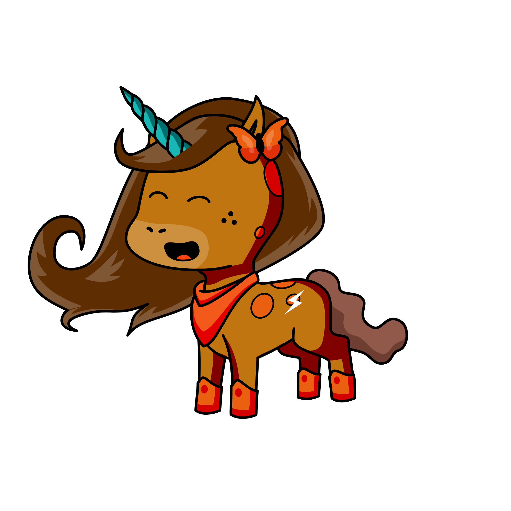 Udesert, the unicorn