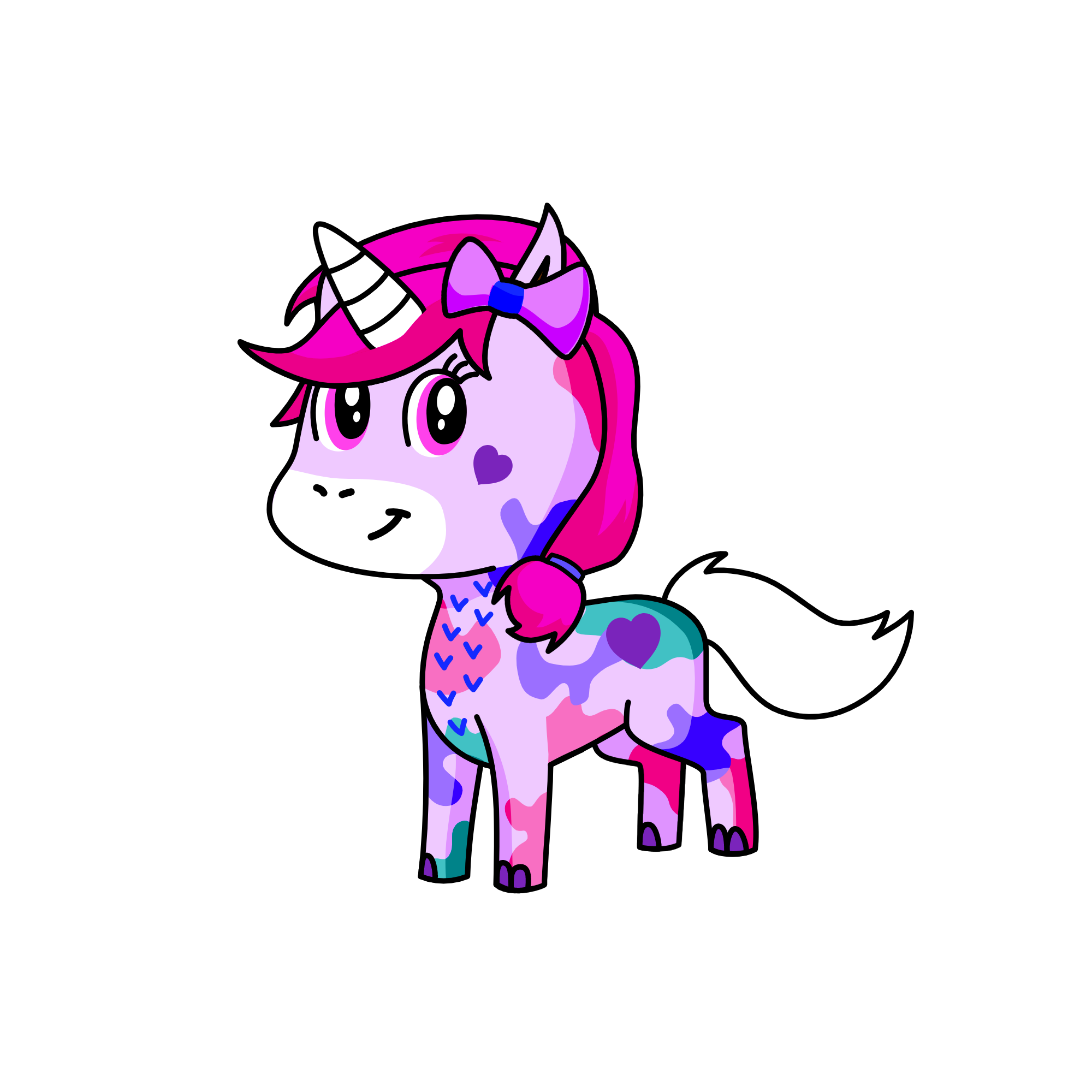 Candygirl, the unicorn