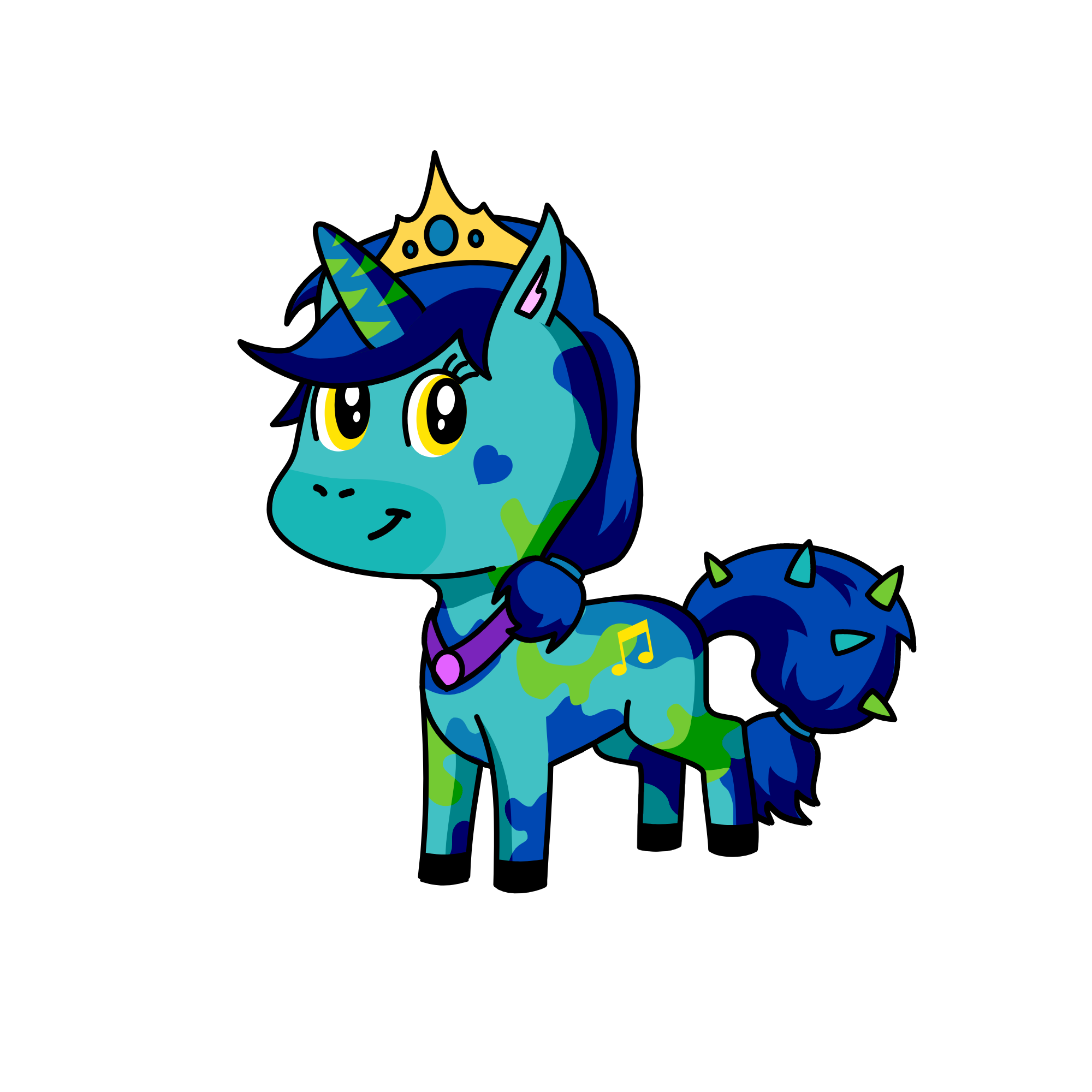 Water, the unicorn