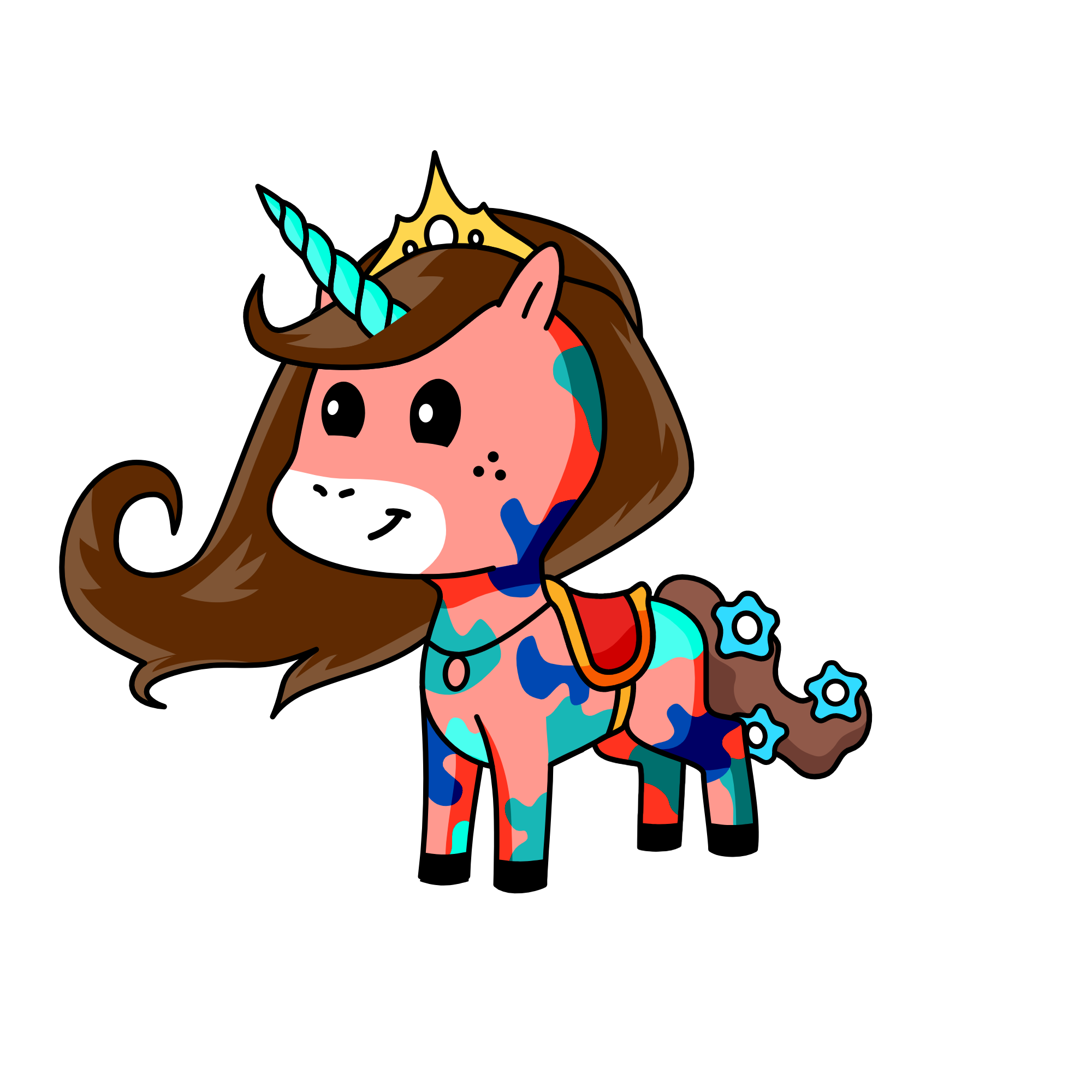 Crystal, the unicorn