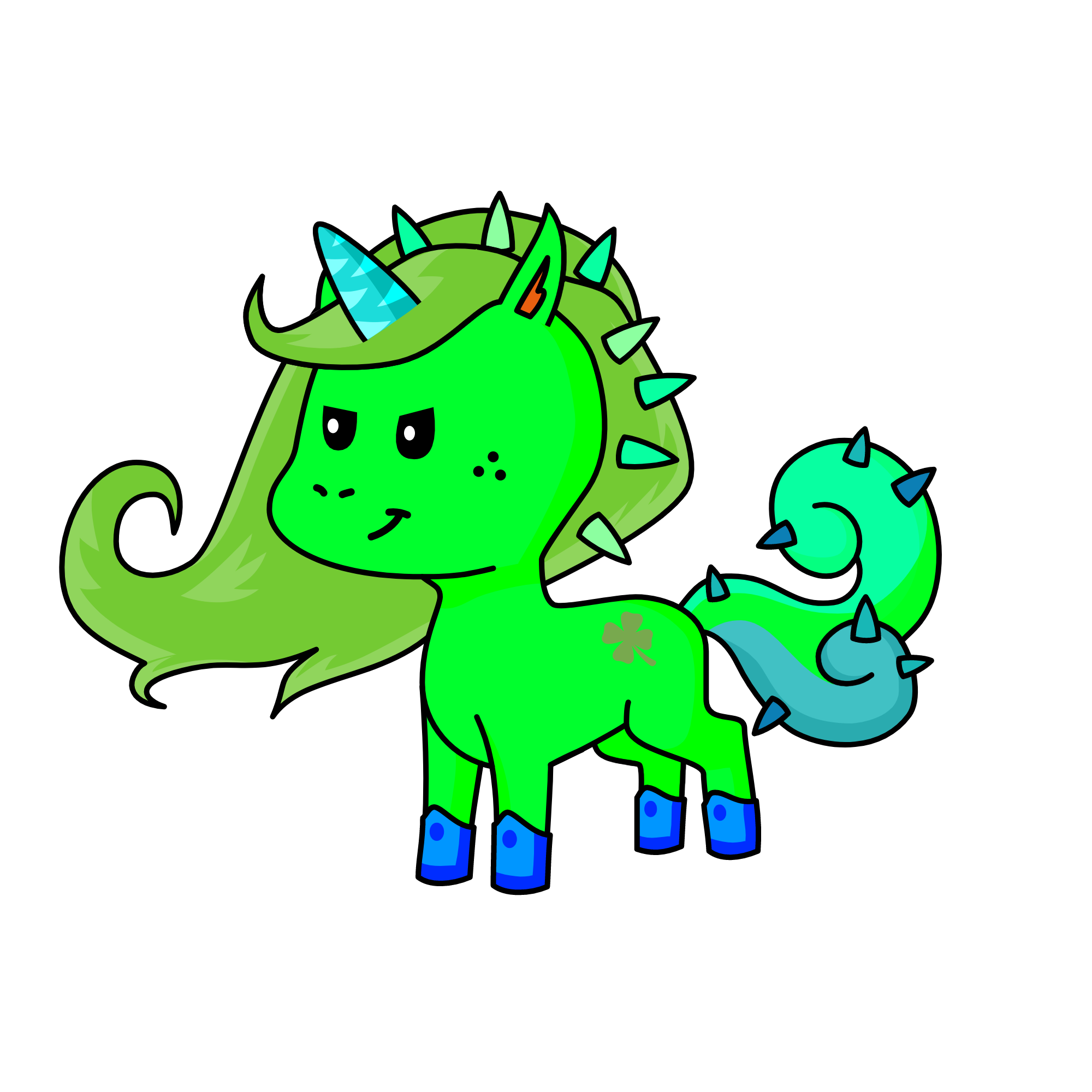 Toph Beifong, the unicorn