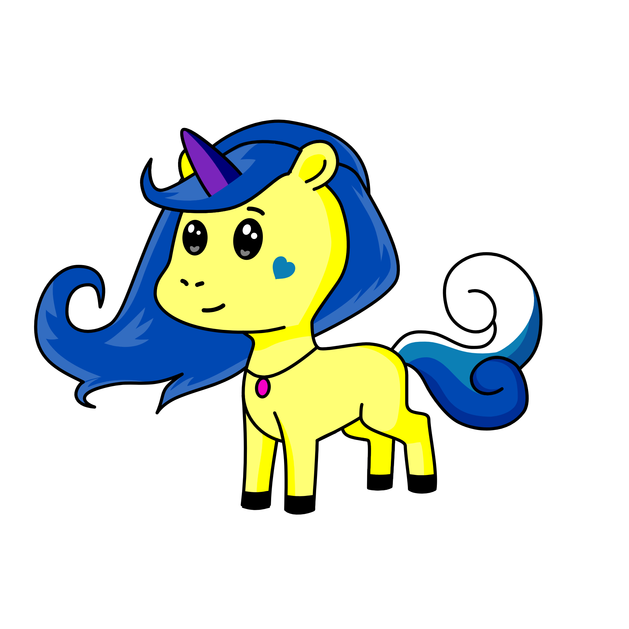 Stella, the unicorn