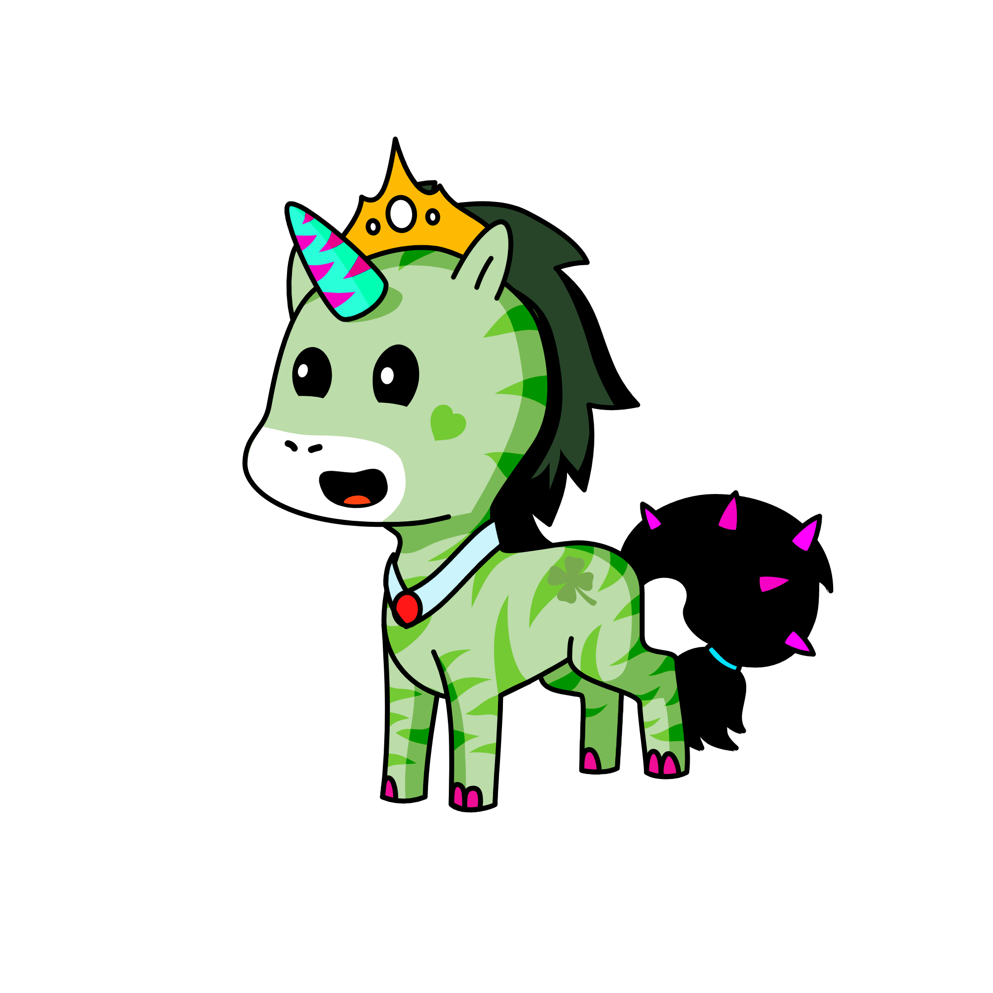 Lucky, the unicorn