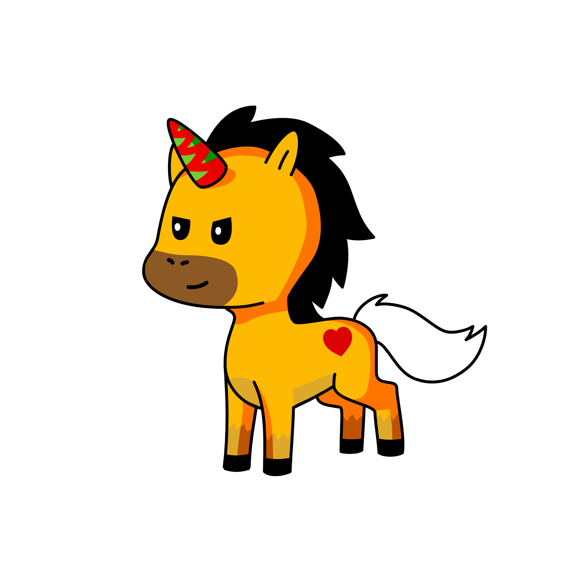 Spirit, the unicorn