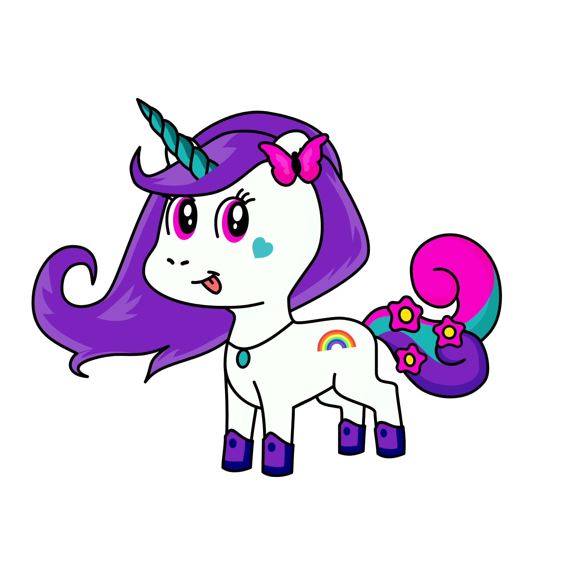 Lemon Ice, the unicorn