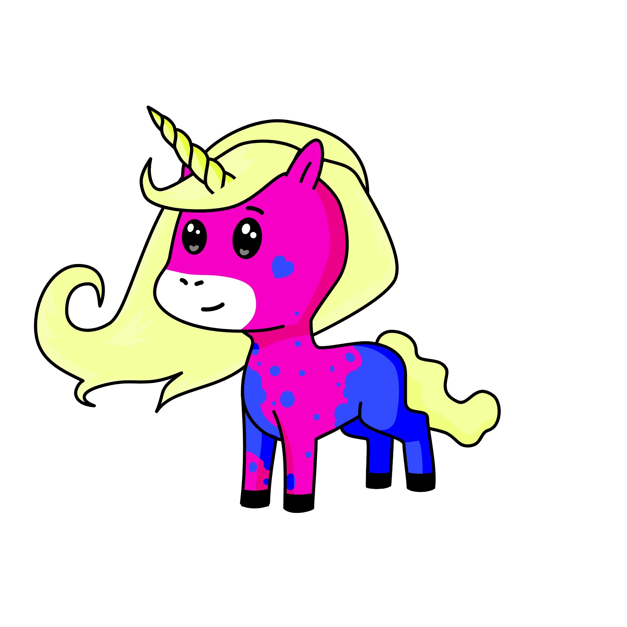 Starfire, the unicorn