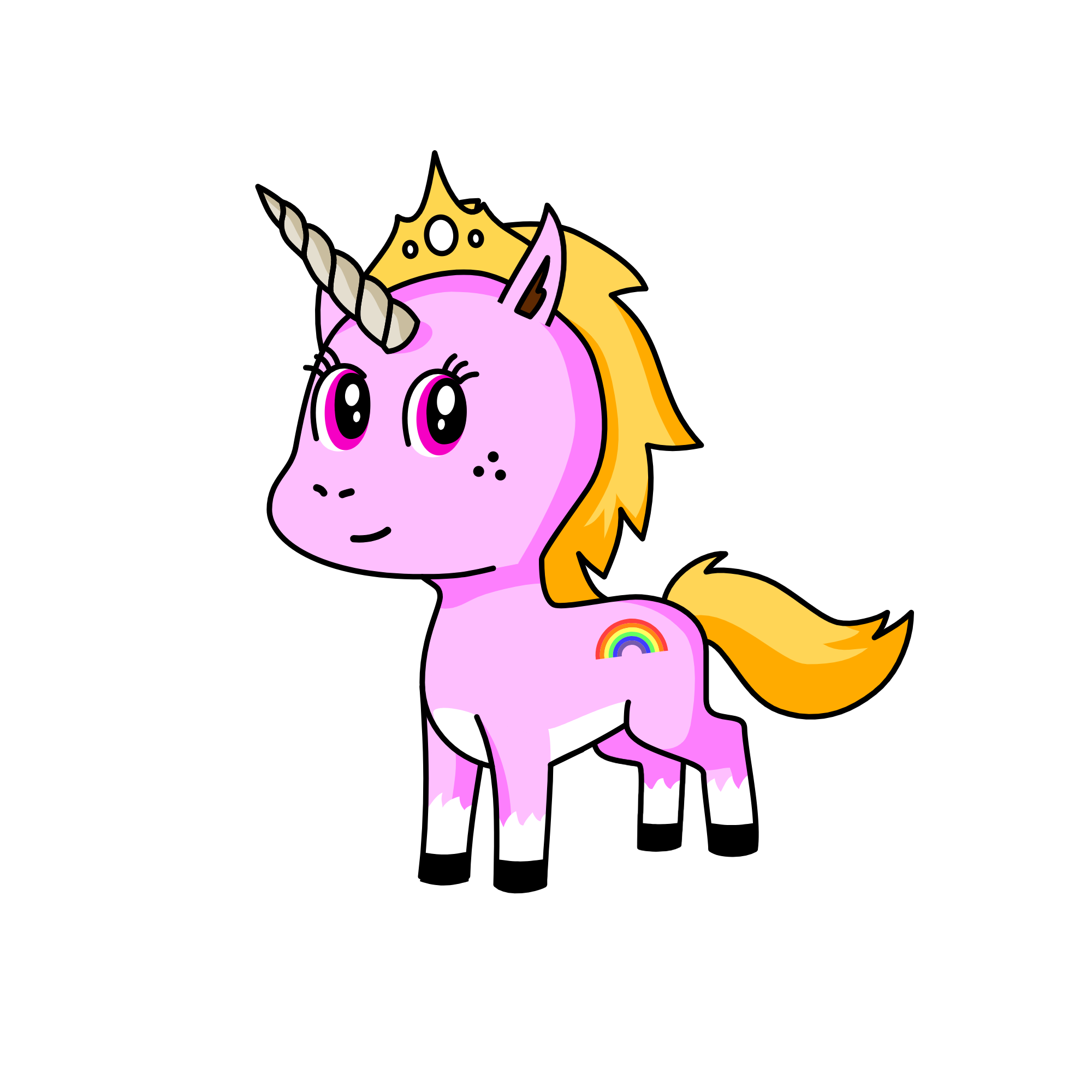 Jasmine, the unicorn