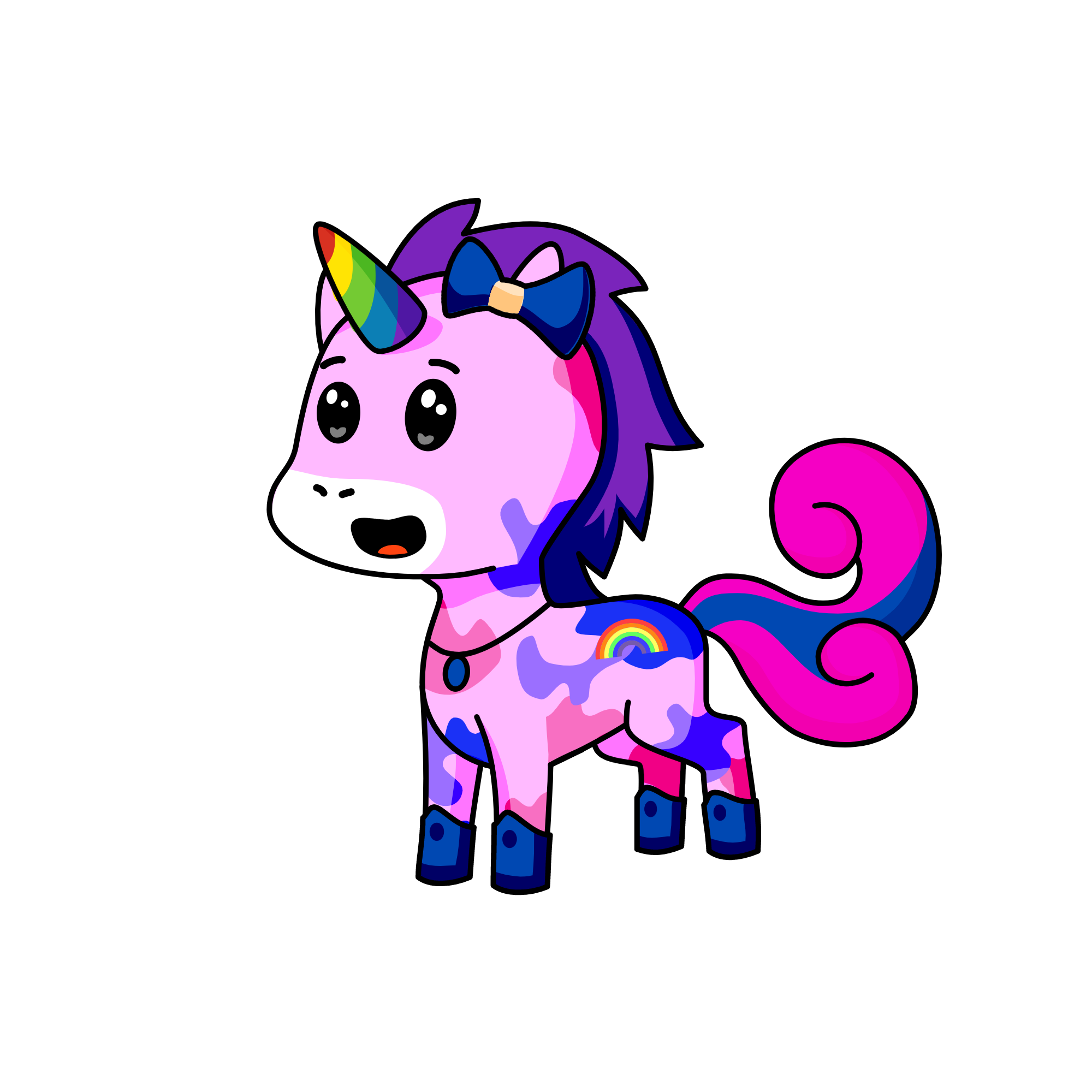 Angela, the unicorn