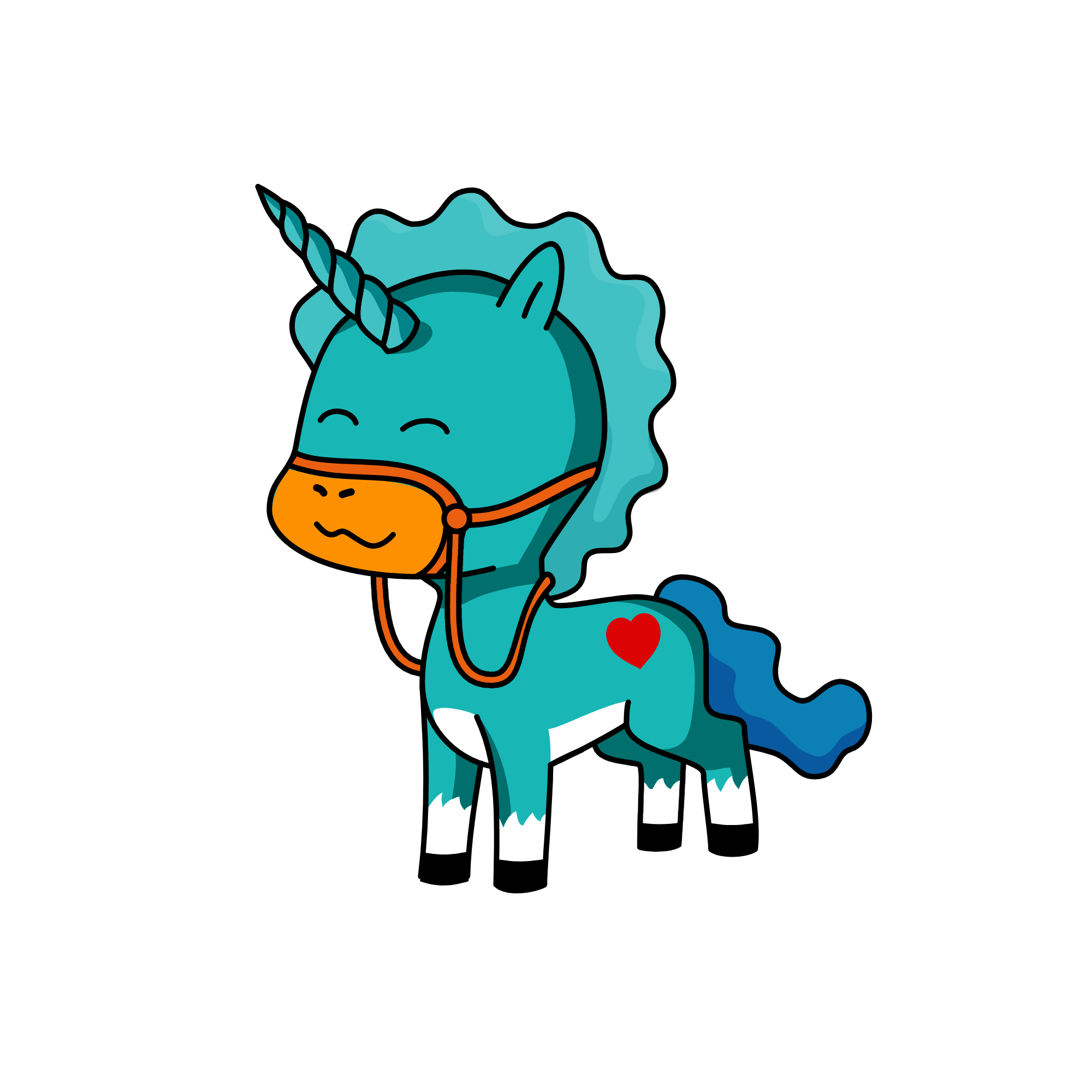 SNOW, the unicorn