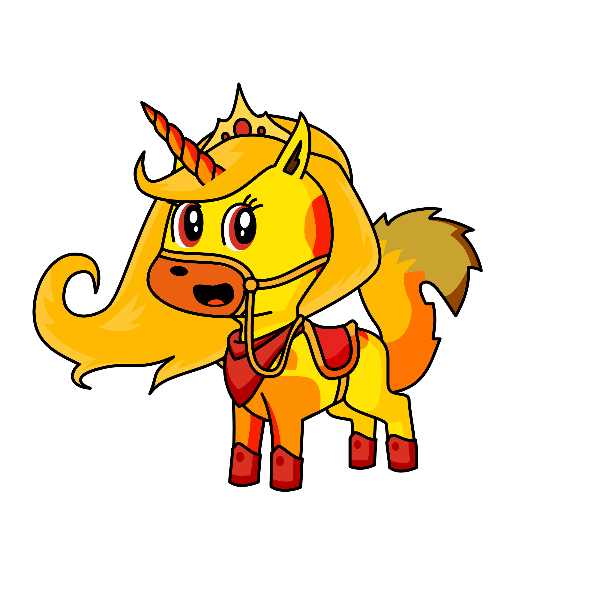 God Olivia, the unicorn