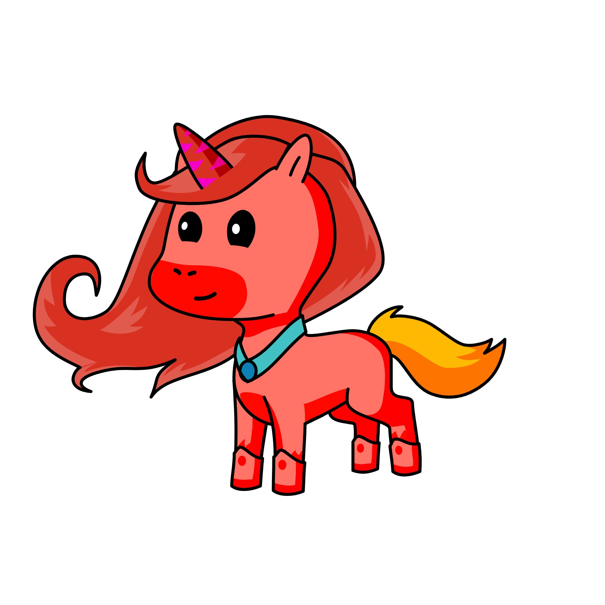 Koko, the unicorn