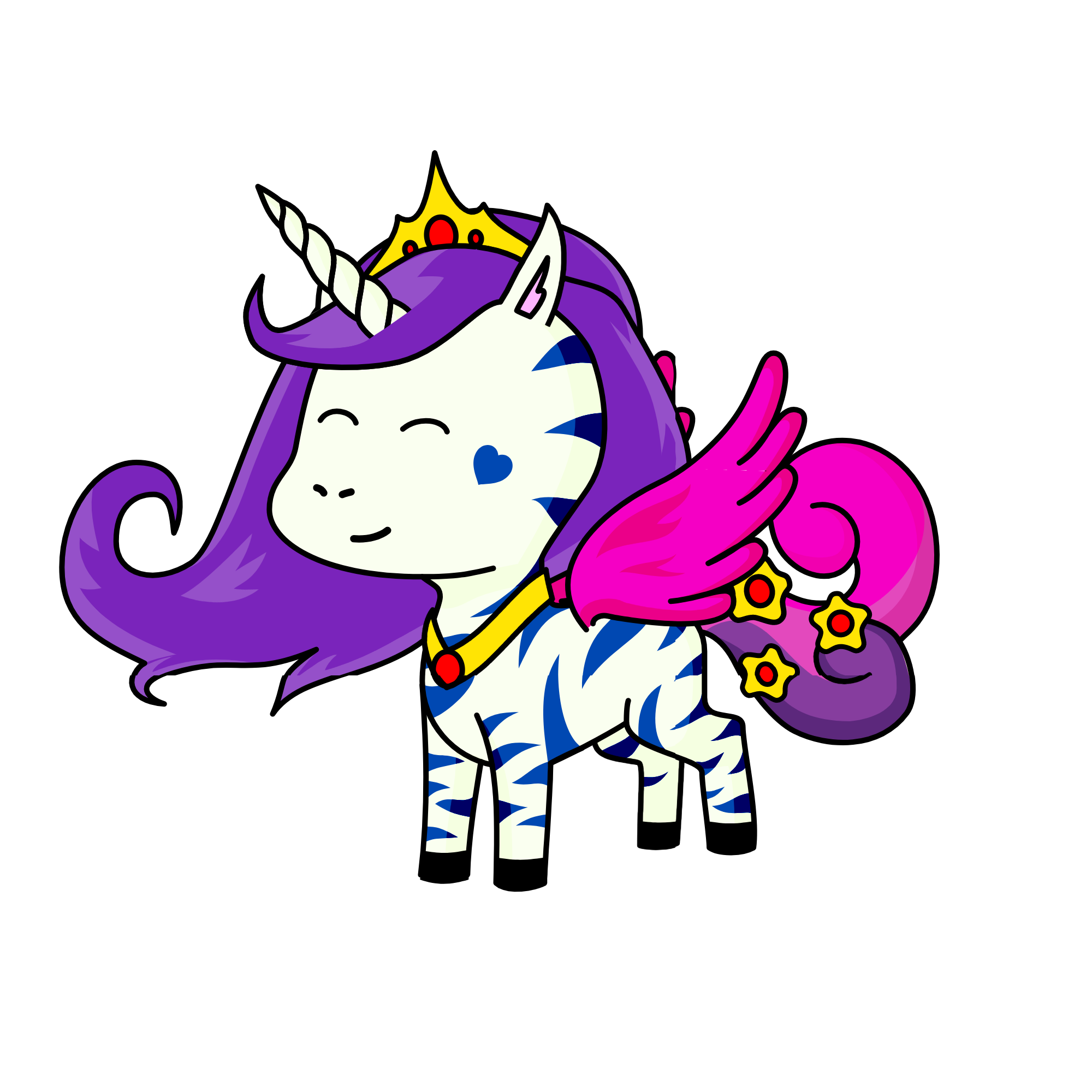 Queen of the Unicorns, the unicorn