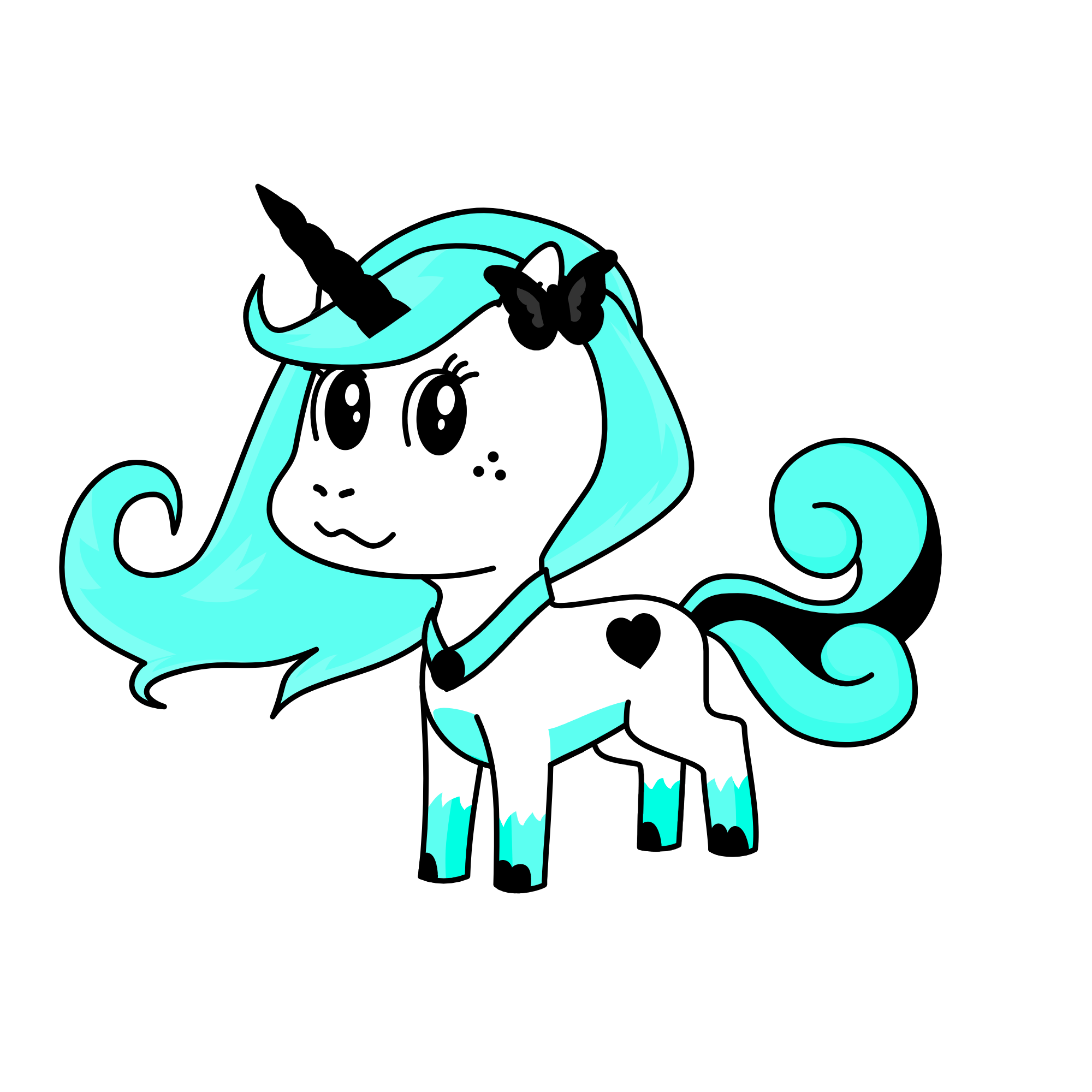 glacier, the unicorn