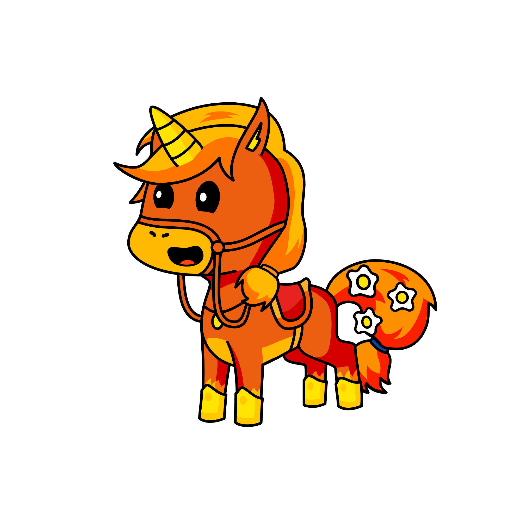 Cowboy, the unicorn
