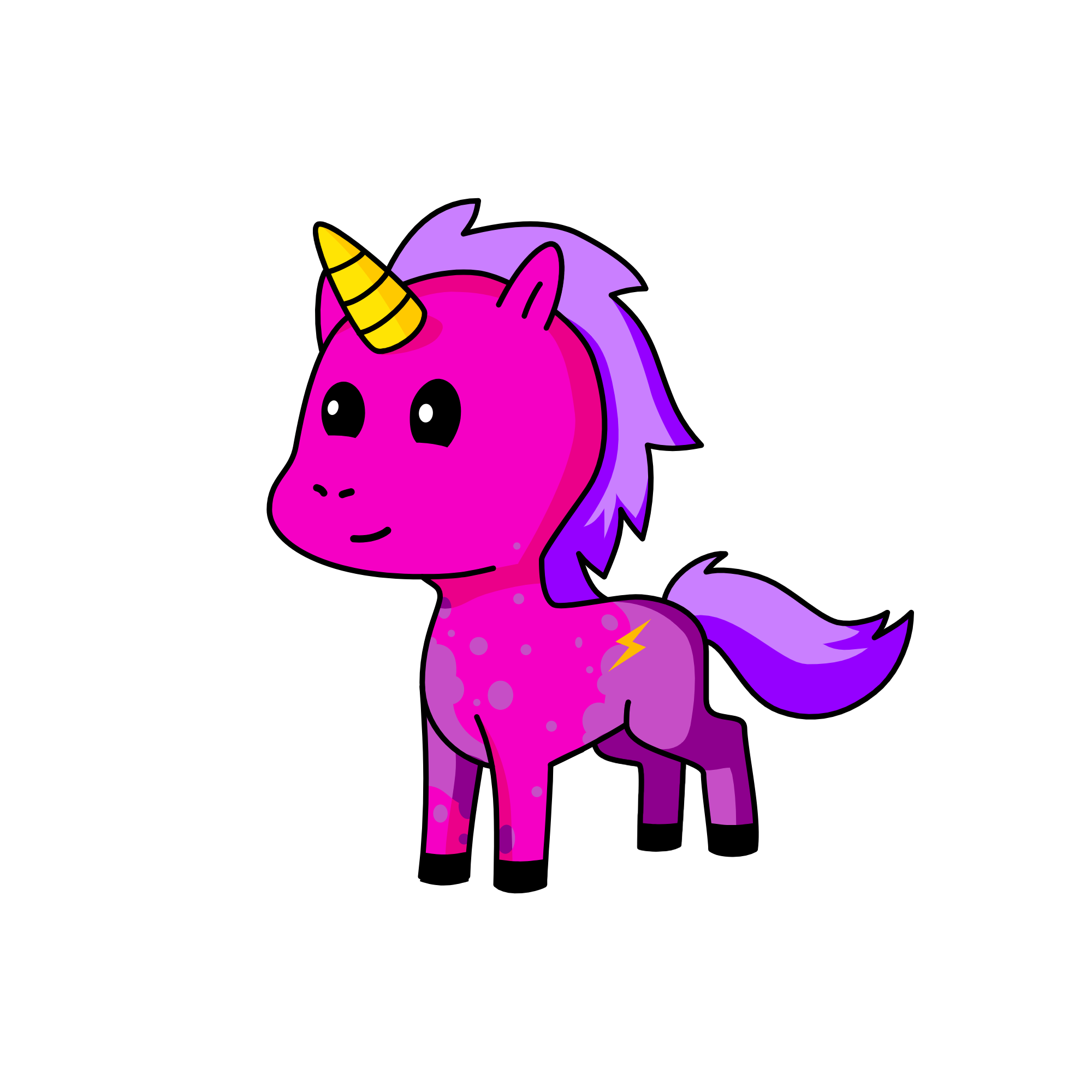 THUNDER QUEEN , the unicorn