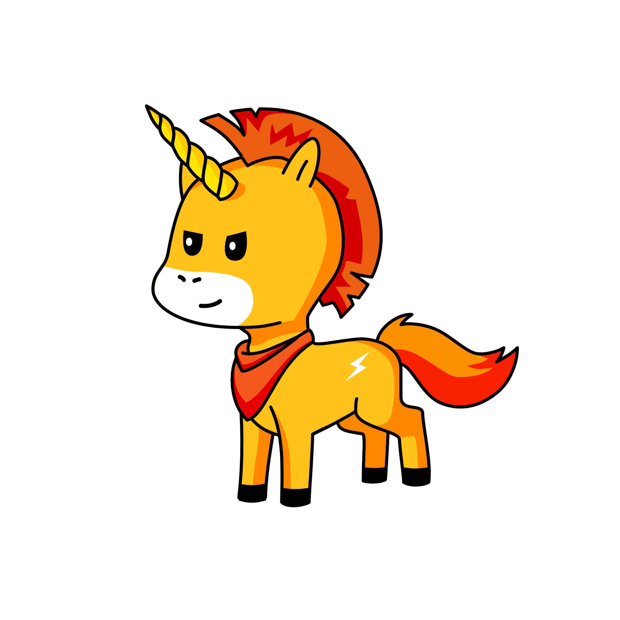 Bolt, the unicorn