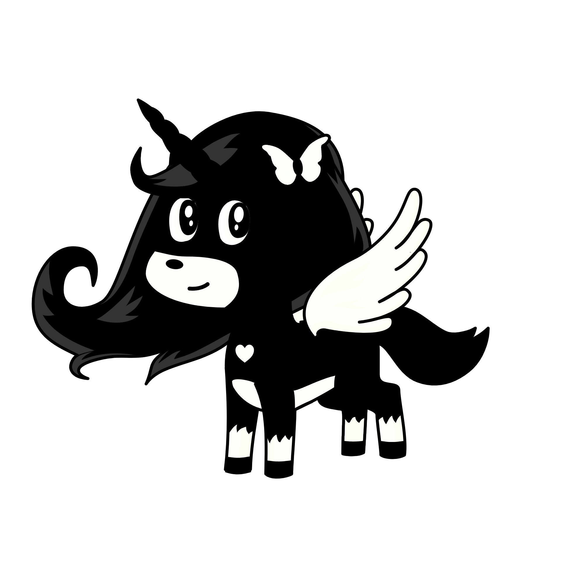 dark fire, the unicorn