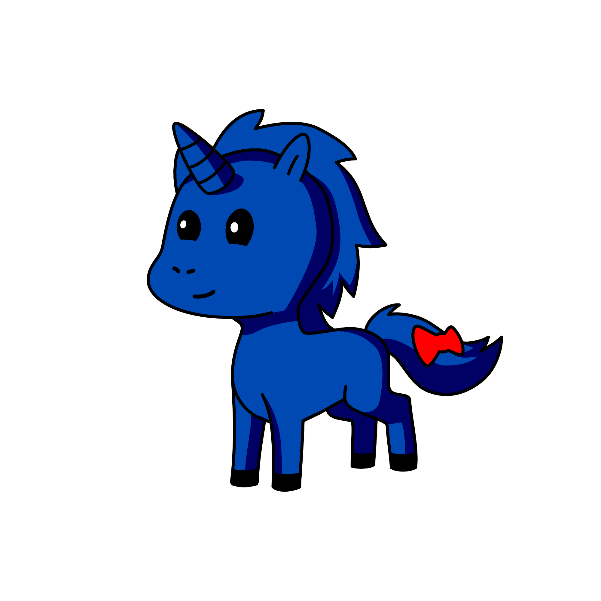 bon bon, the unicorn