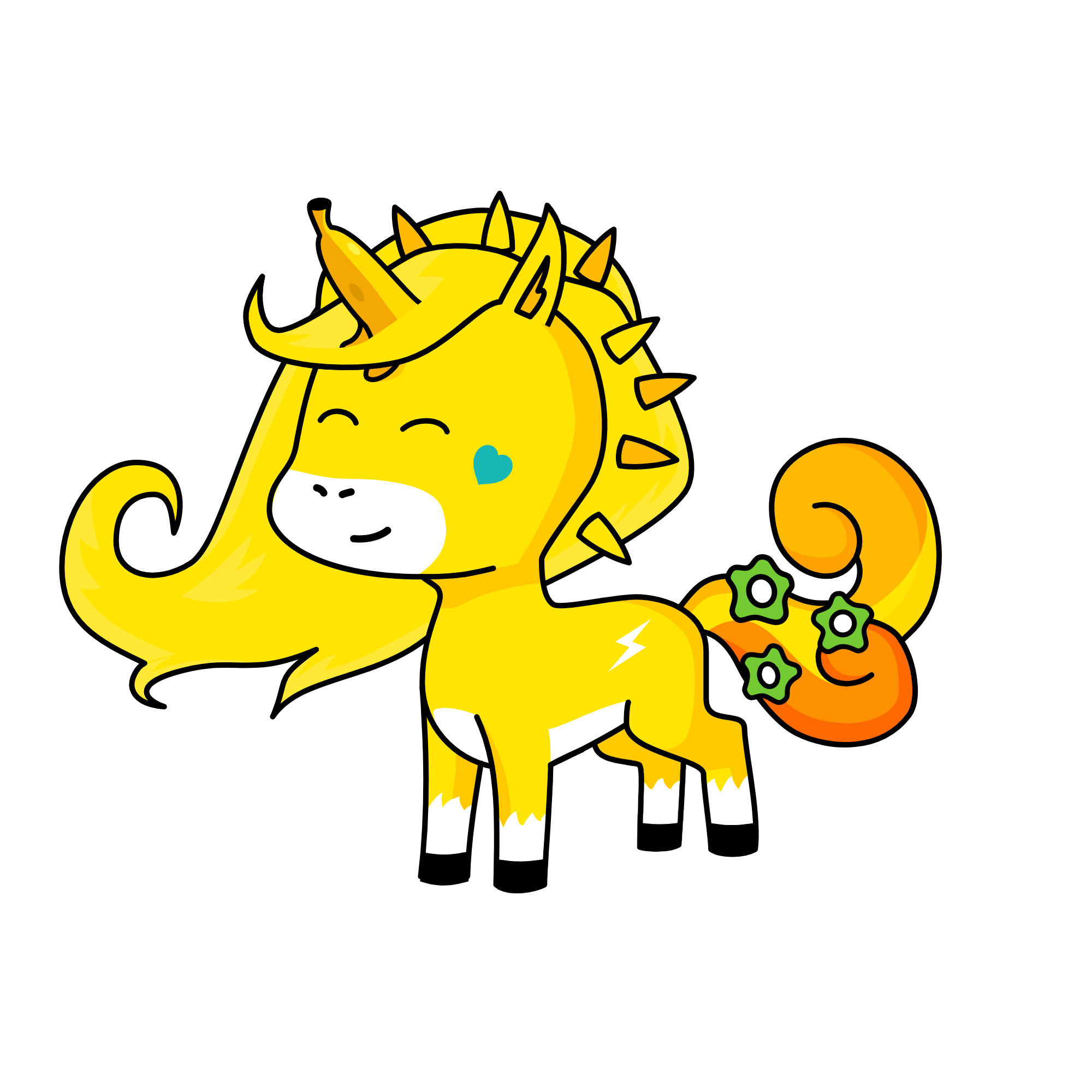 mia the bannacorn, the unicorn