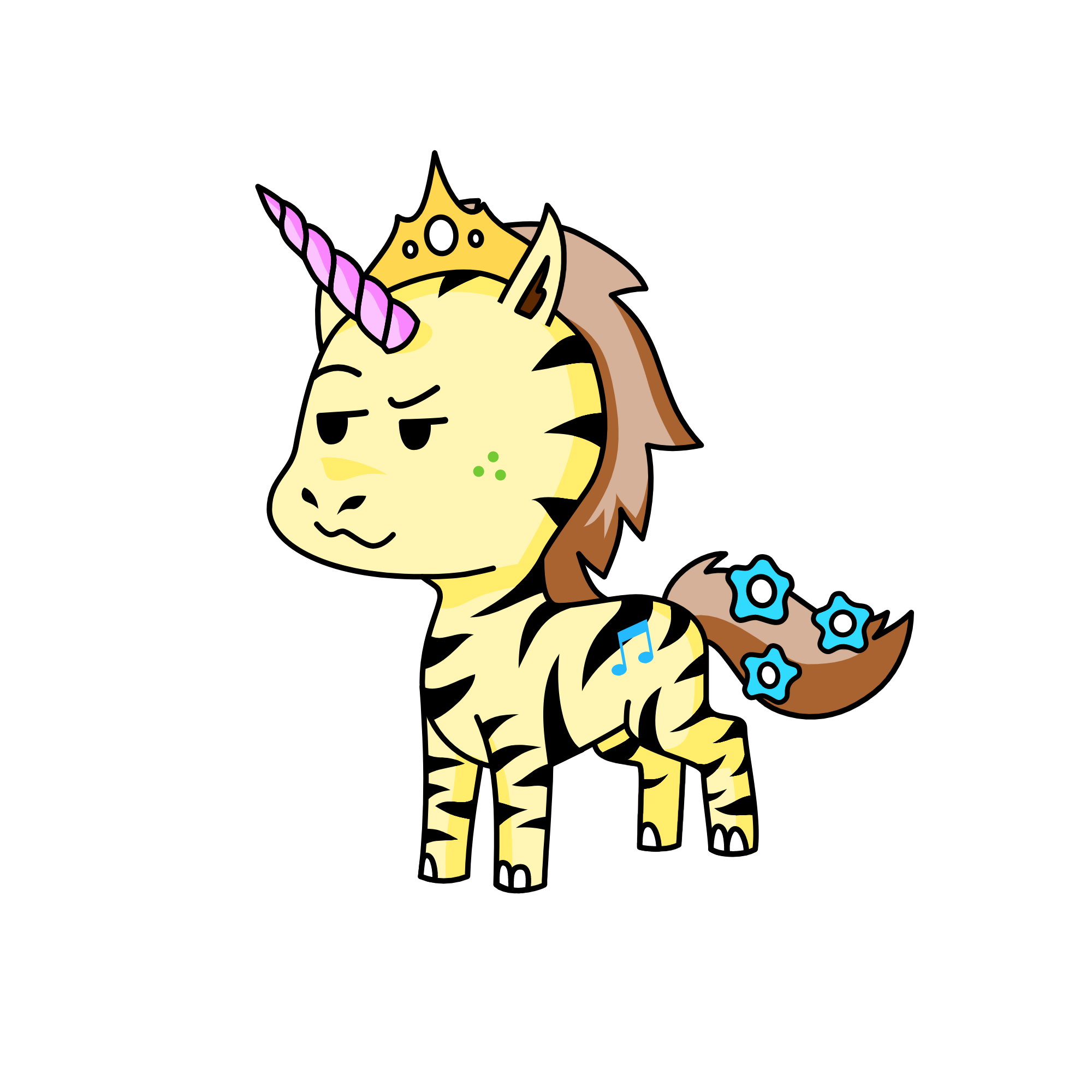 Snoodle Horn, the unicorn
