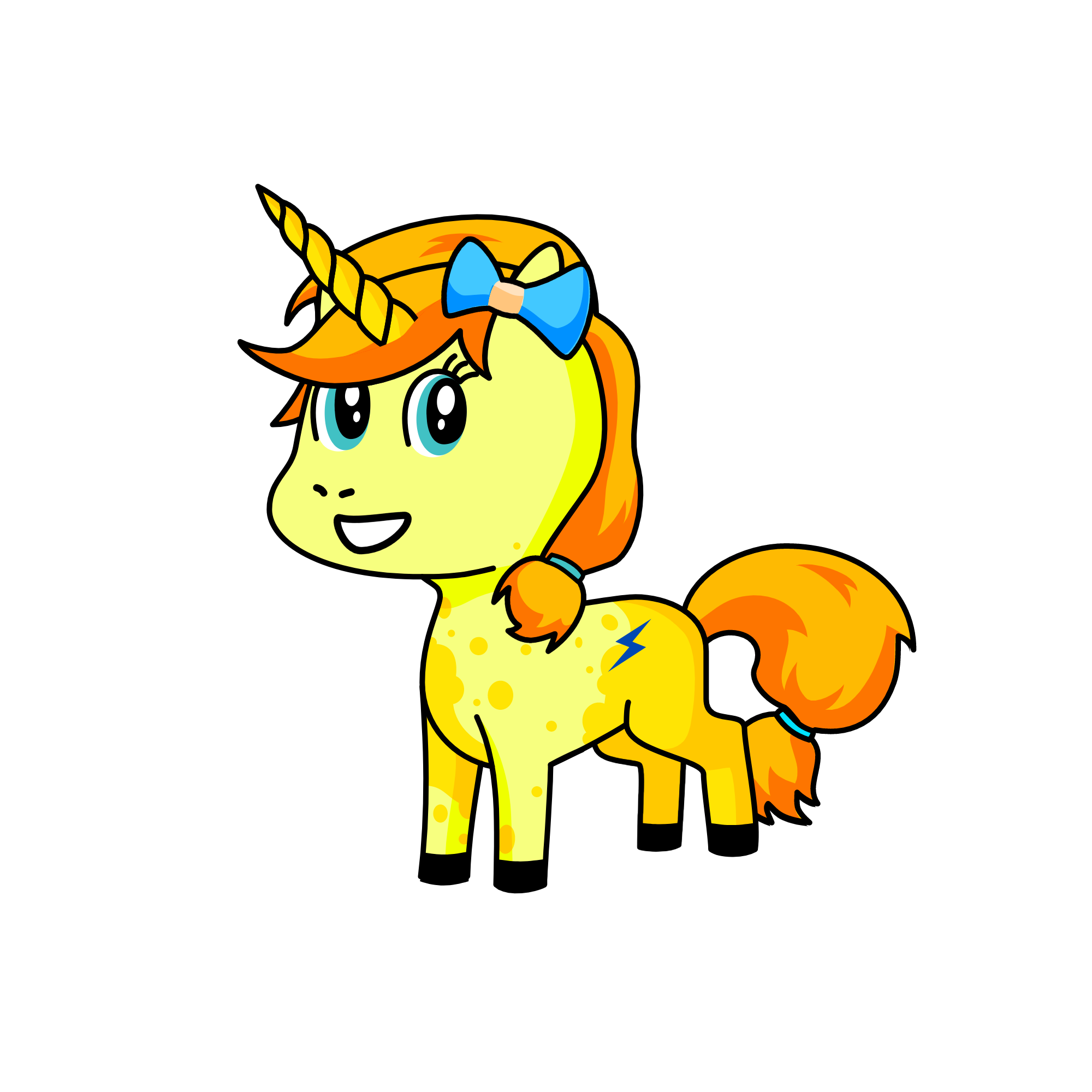 LIGHTNING, the unicorn