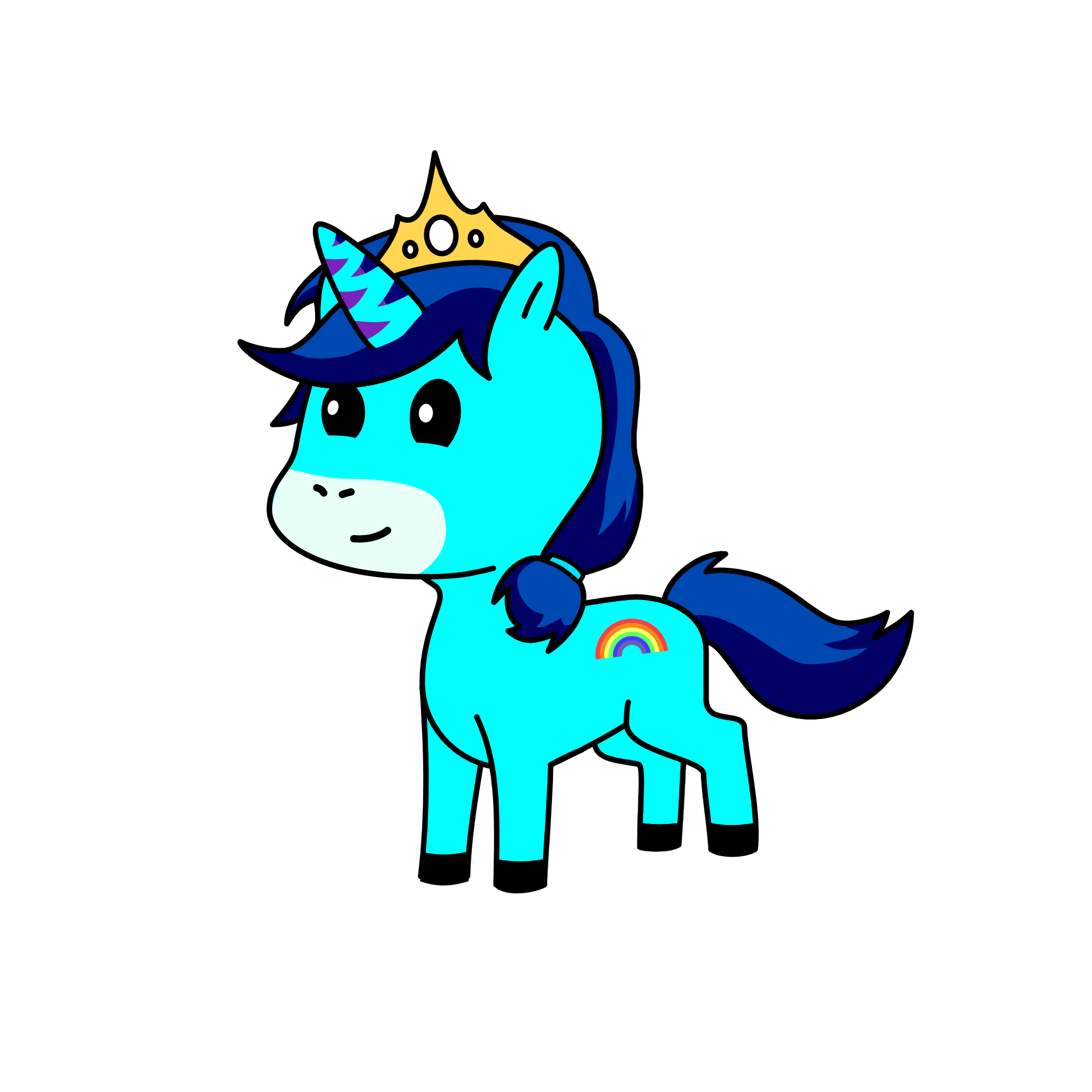 Sky, the unicorn