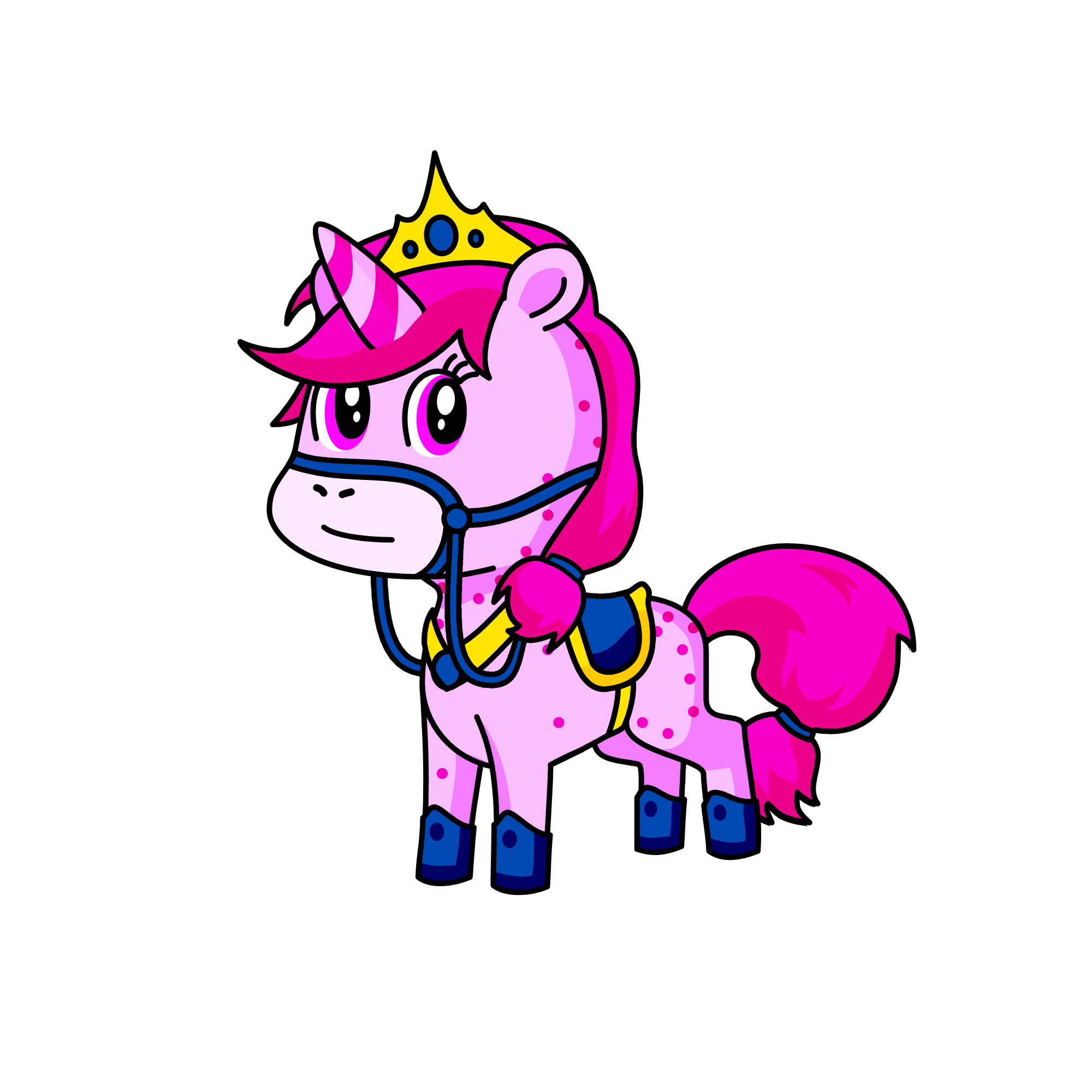 Mendi, the unicorn