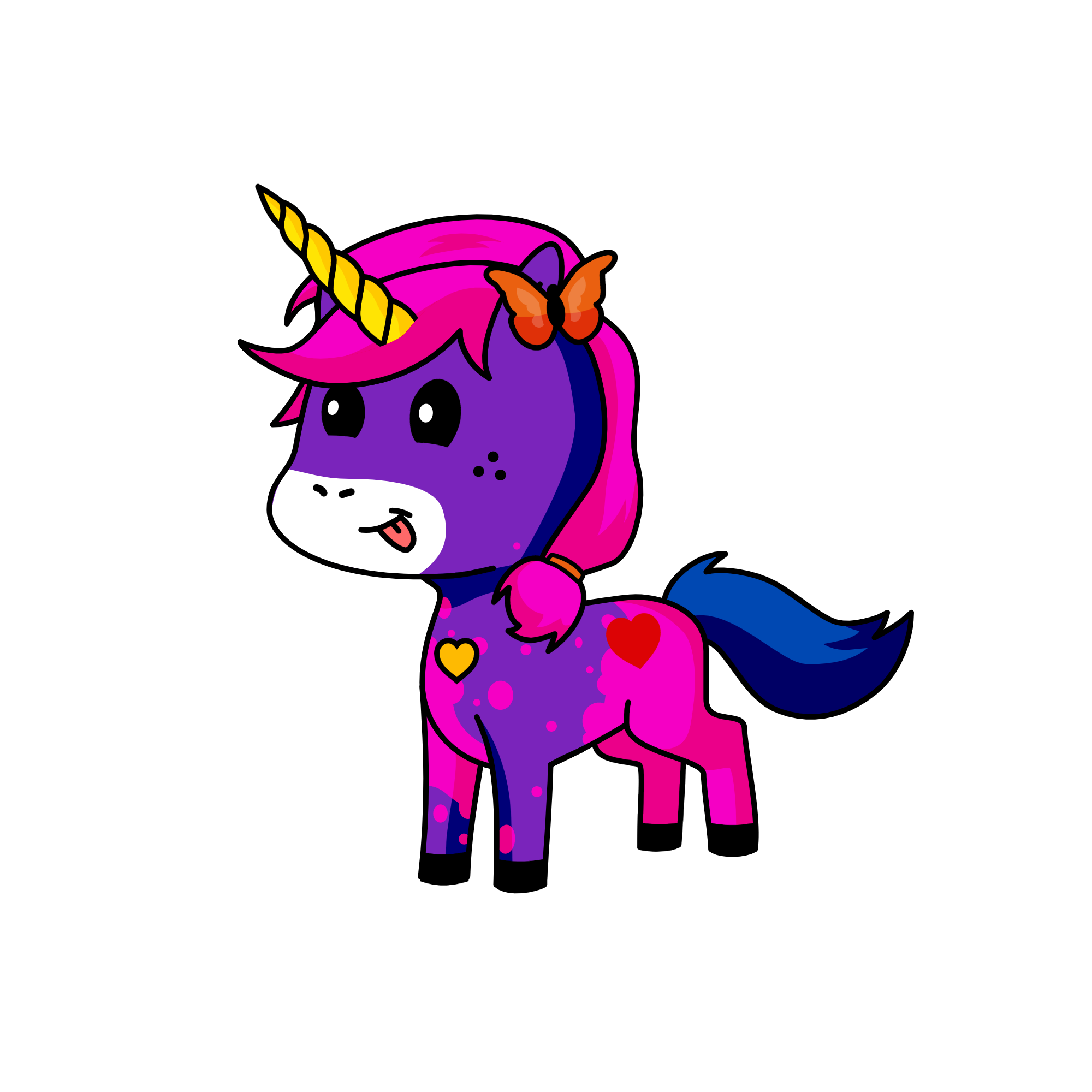 Hike, the unicorn