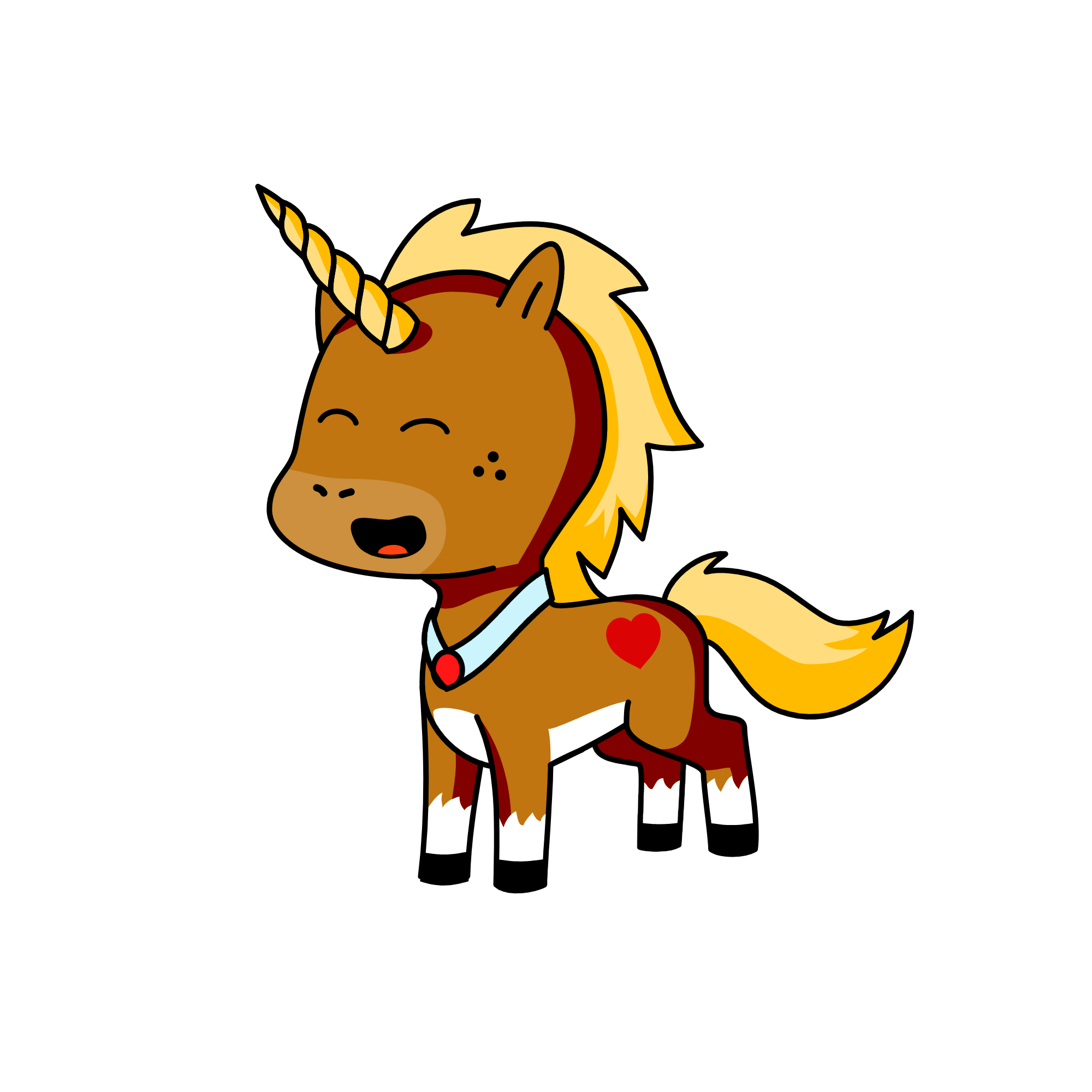 Manie, the unicorn