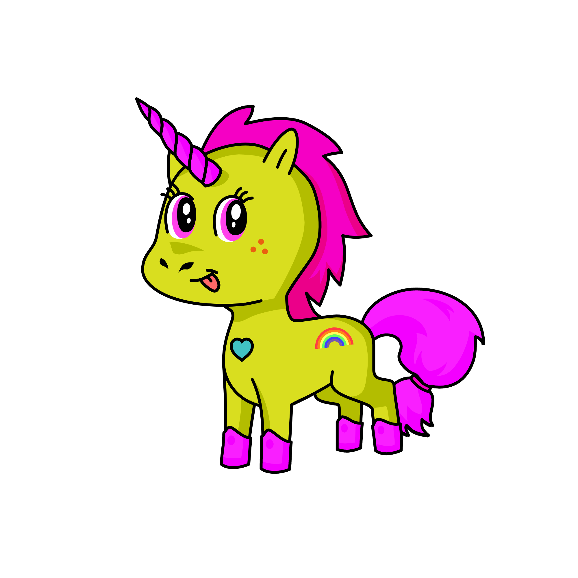 Starfire, the unicorn
