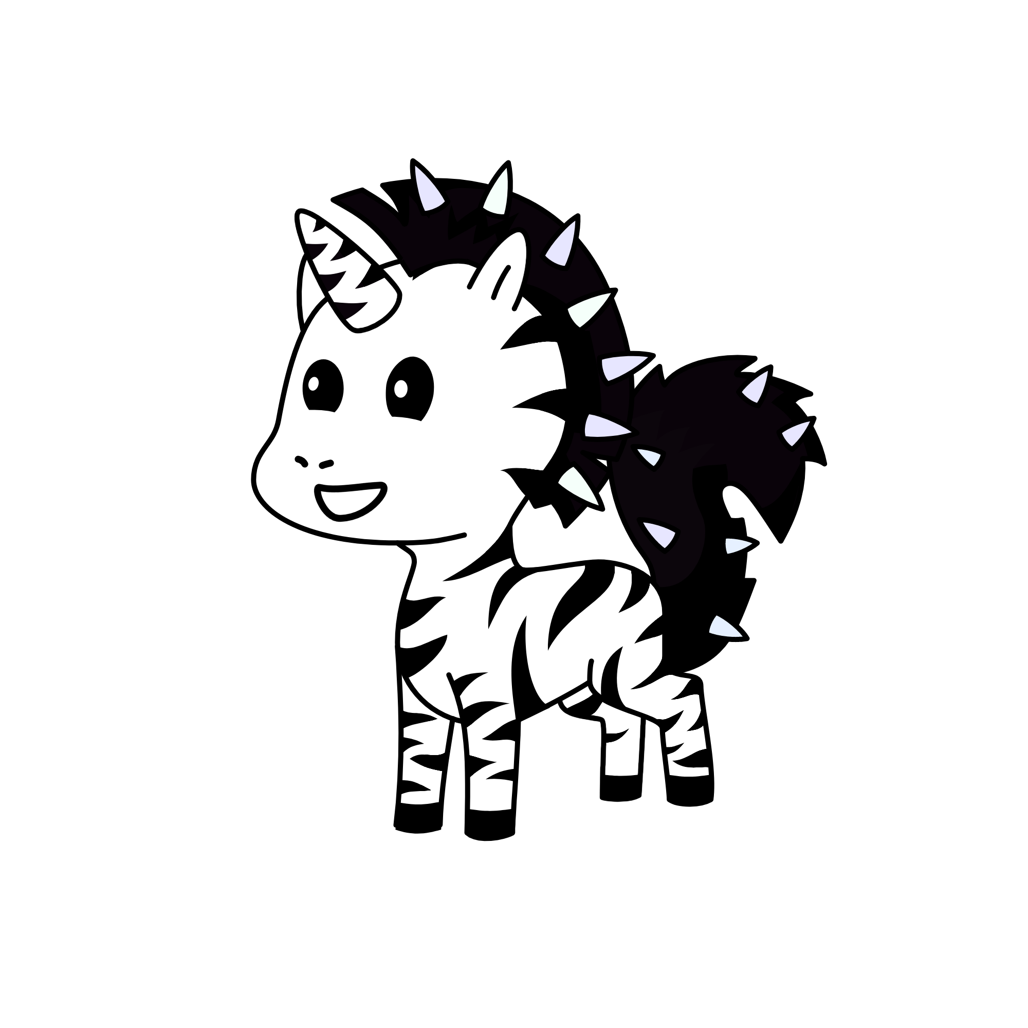 Zebra, the unicorn