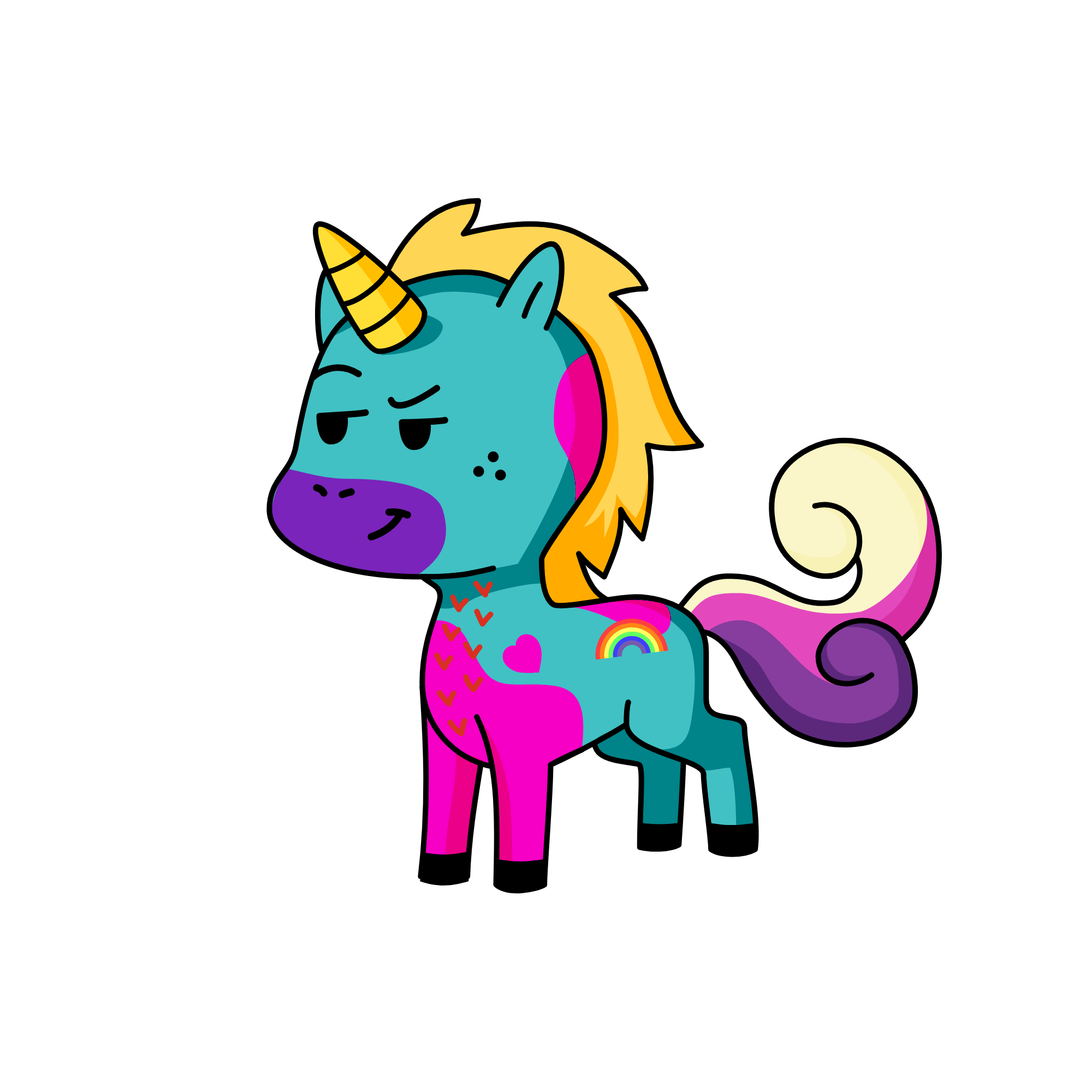 mewdusa, the unicorn