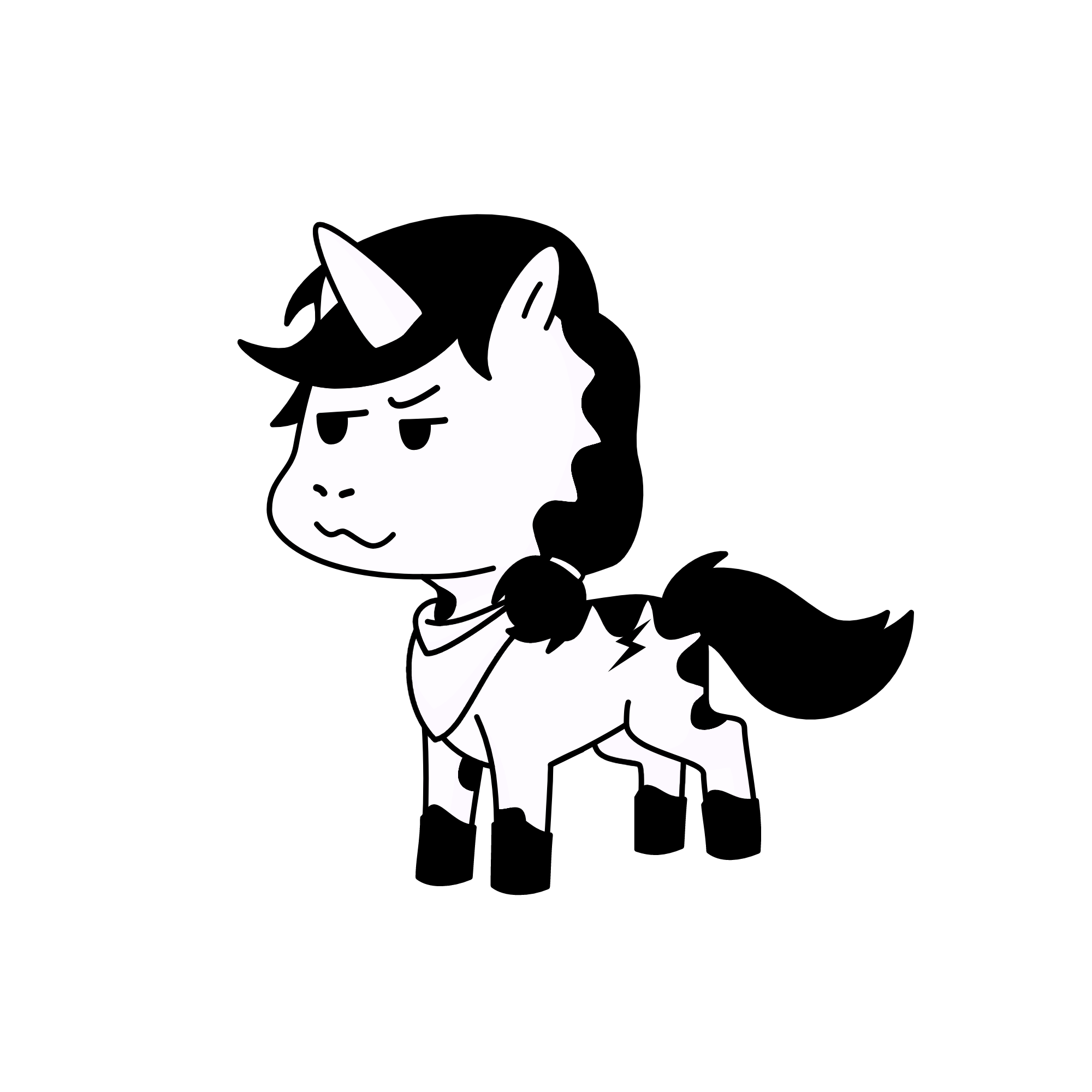 The dark unicorn , the unicorn