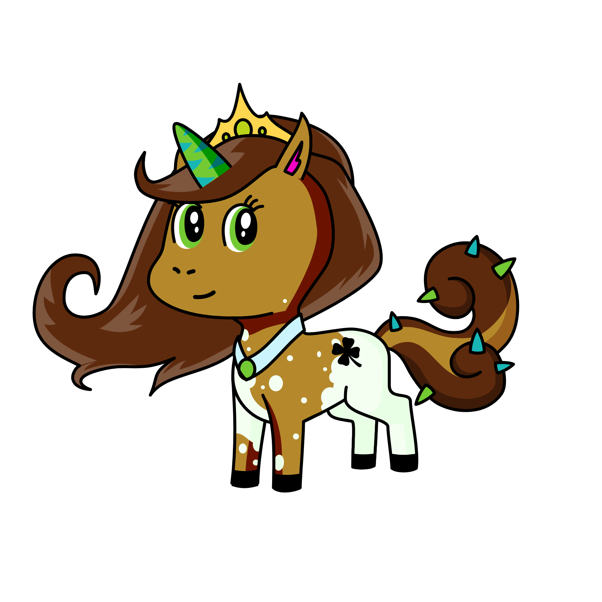 Enfrijolada, the unicorn